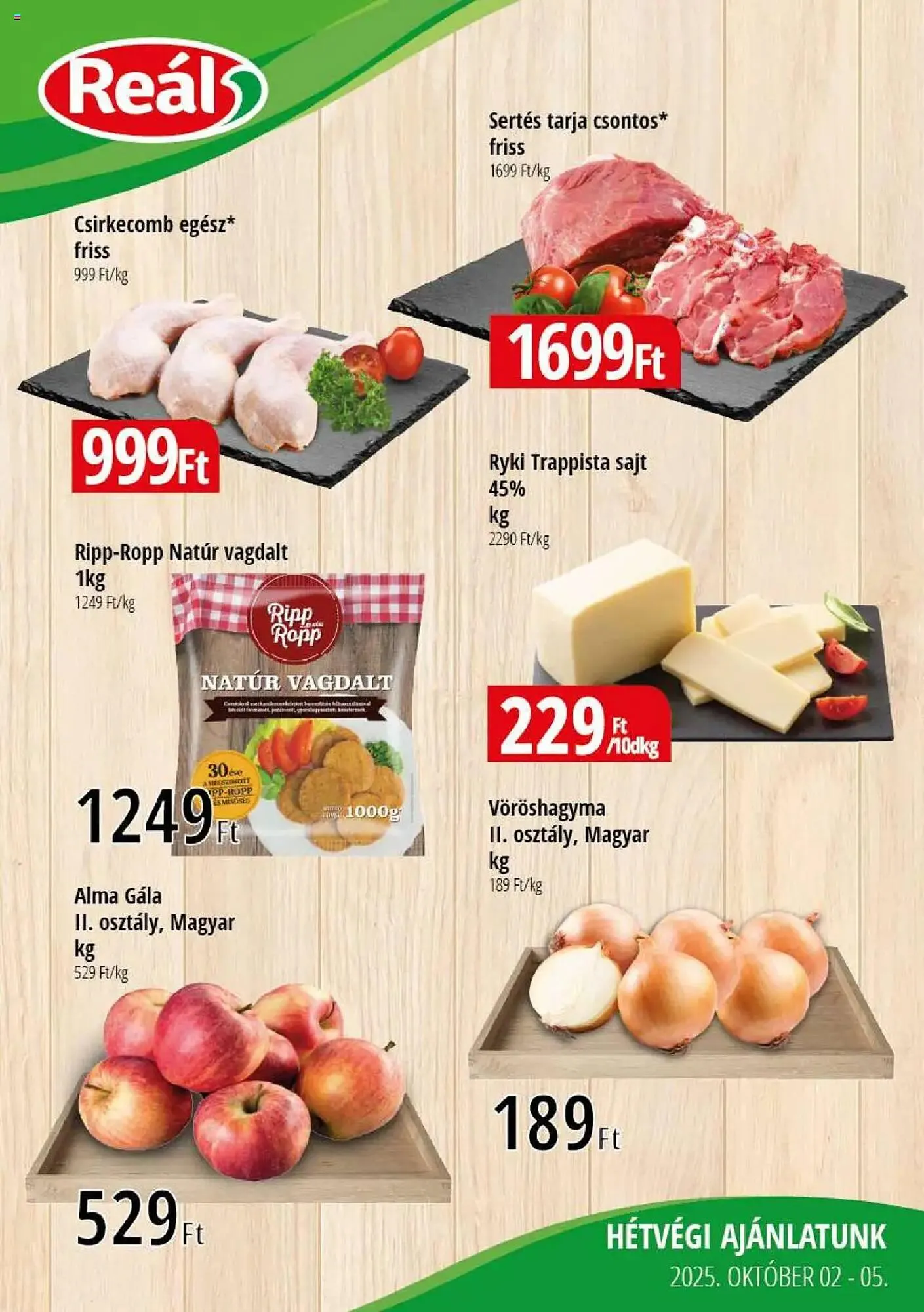 Real akciós újság - 1