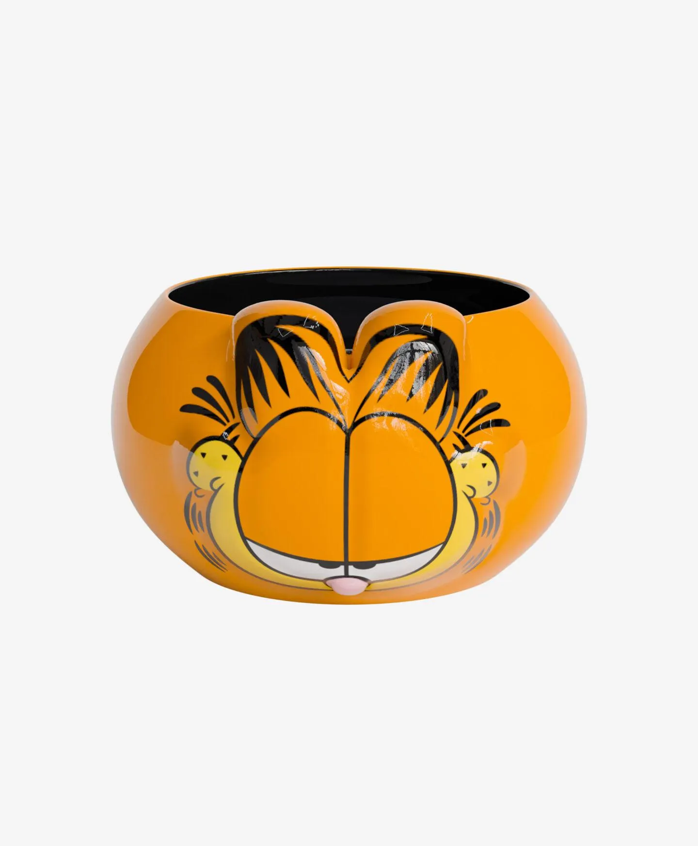 salátás tál Garfield mintával