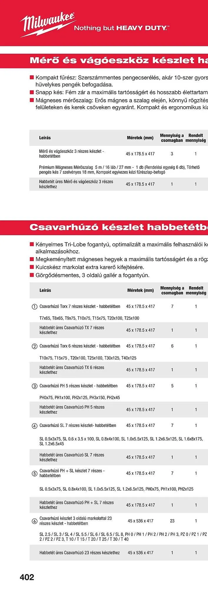 Katalógus Milwaukee akciós újság szeptember 16.-tól december 31.-ig 2025. - Oldal 802