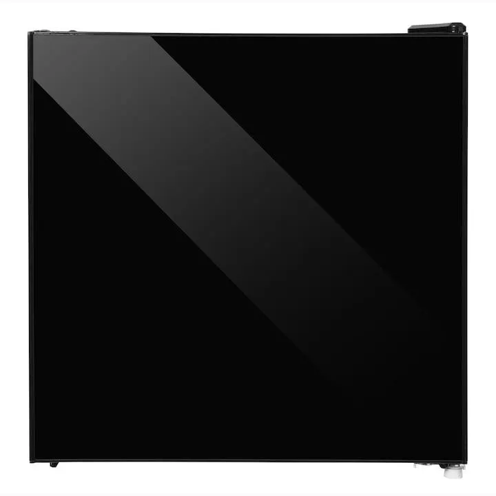 STARCREST SMB-47GLS-BK minibár hűtőszekrény, modern kivitel, 46 l, E osztály, magasság 48,8 cm, fekete üveg
