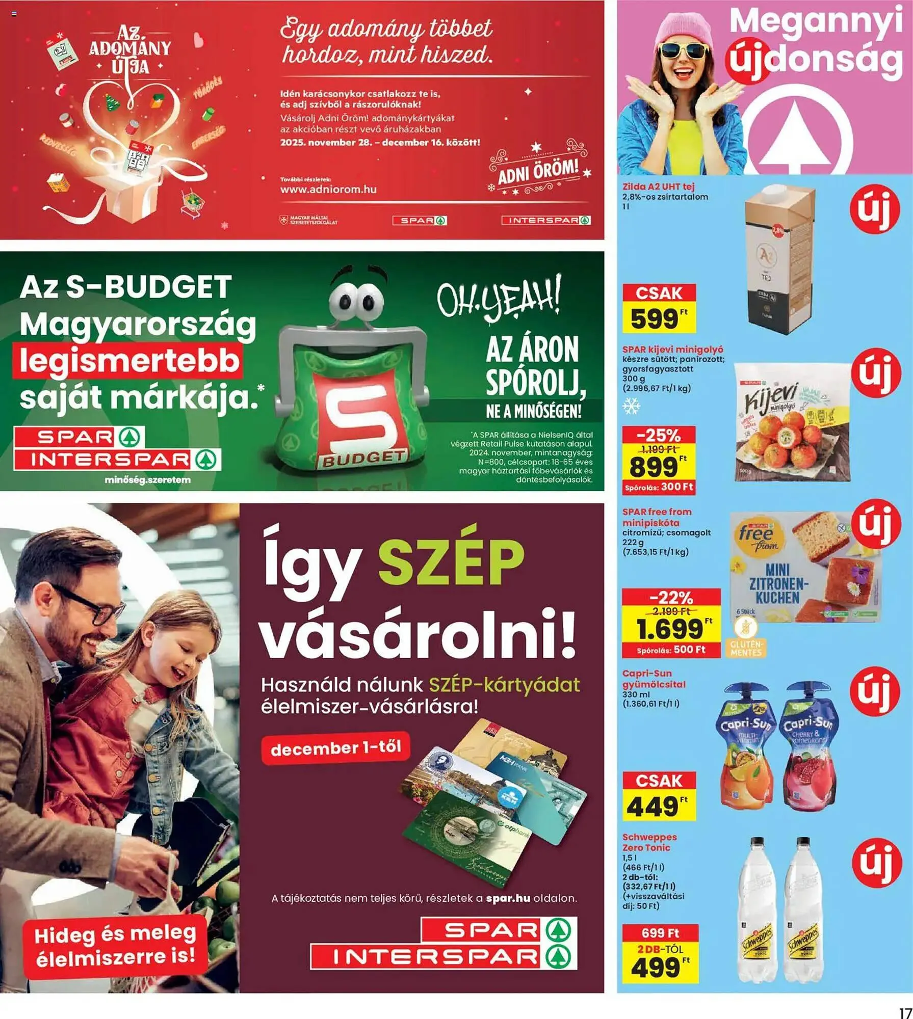 Katalógus Interspar akciós újság december 4.-tól december 10.-ig 2025. - Oldal 17
