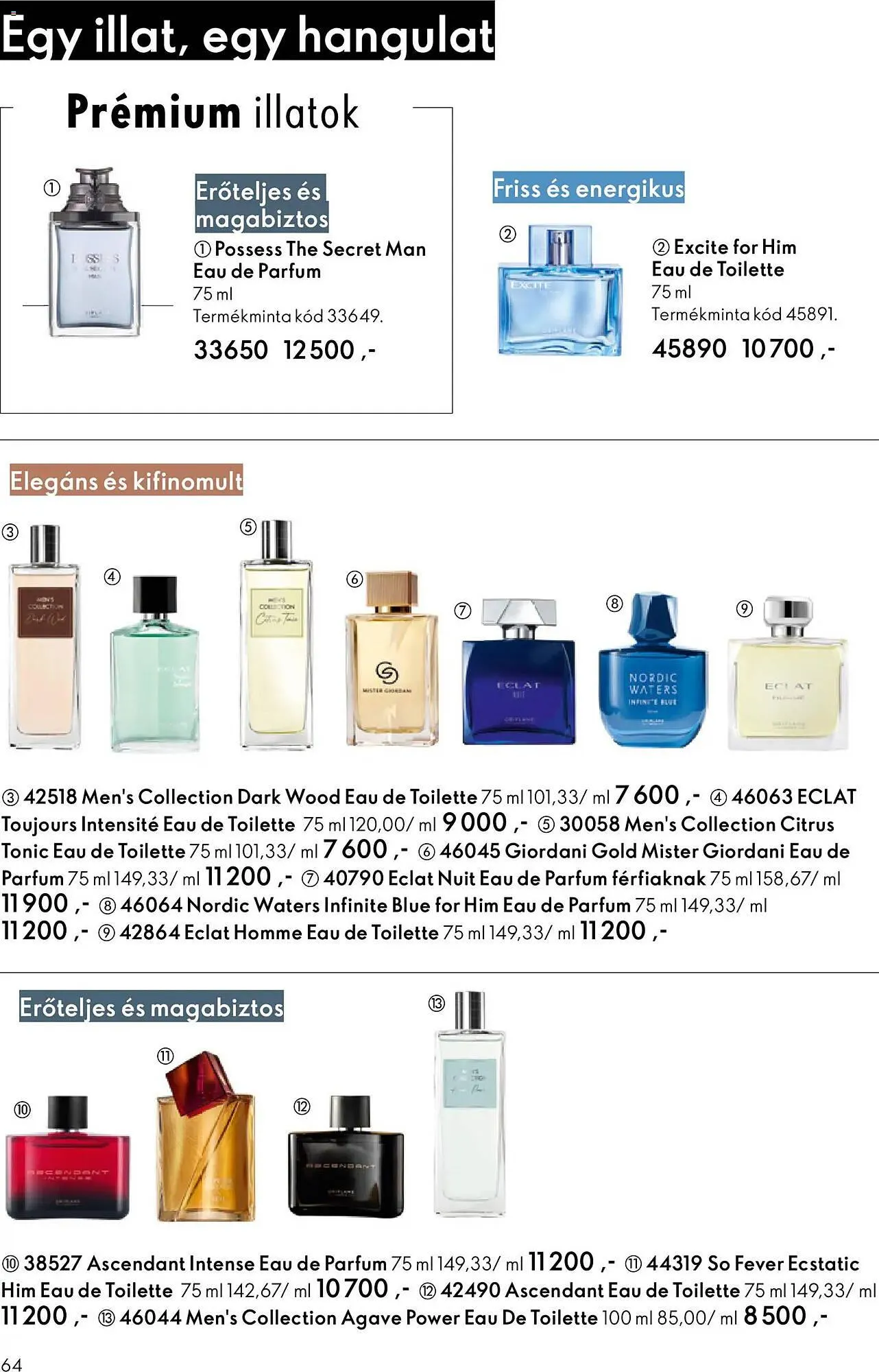 Katalógus Oriflame katalógus november 12.-tól december 2.-ig 2025. - Oldal 64