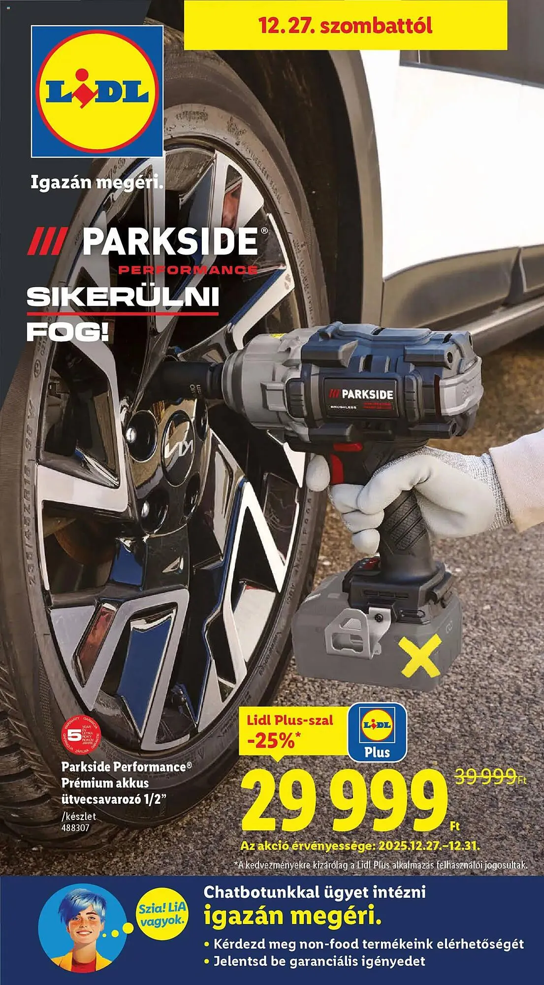 Katalógus Lidl akciós újság december 27.-tól december 31.-ig 2025. - Oldal 1