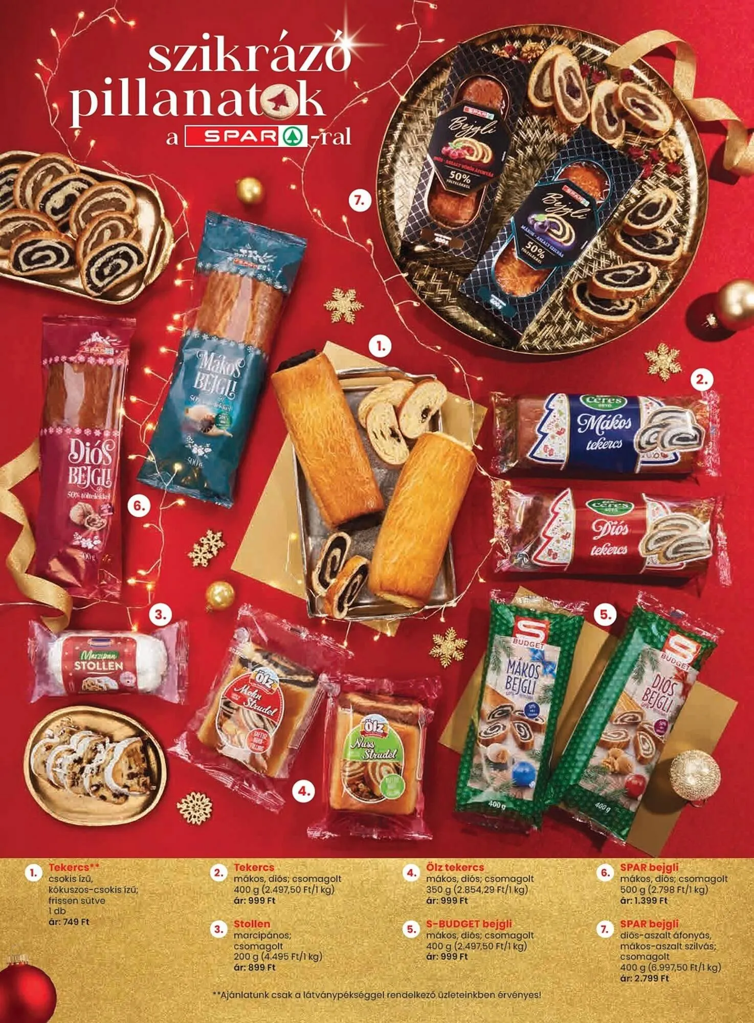 Katalógus Spar akciós újság december 4.-tól december 10.-ig 2025. - Oldal 23