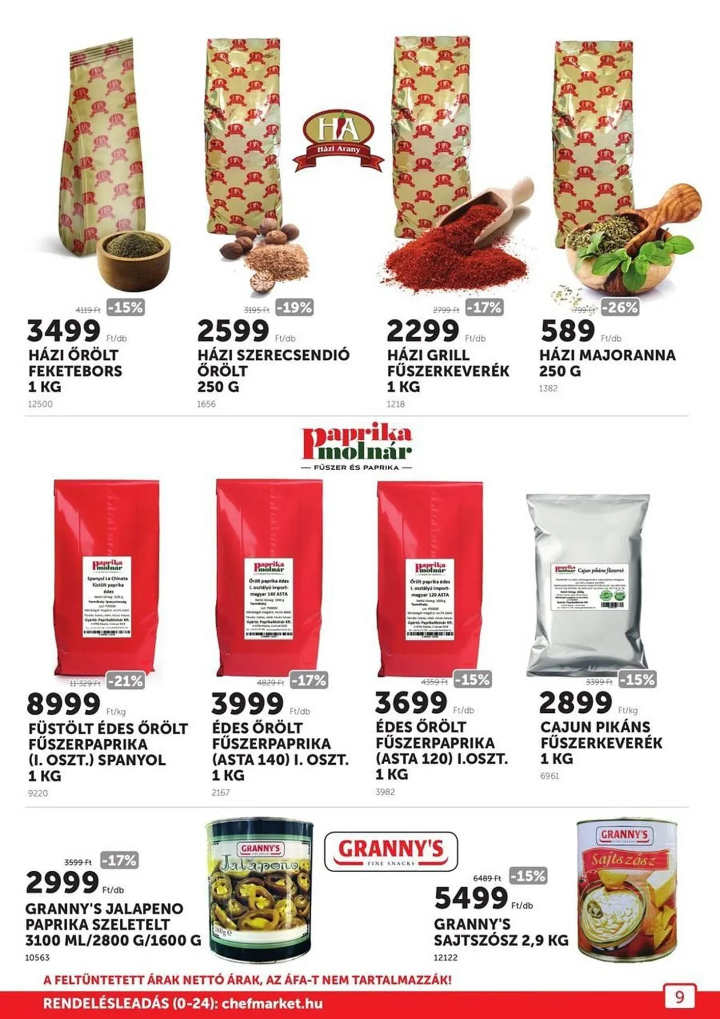 Katalógus Chef Market akciós újság augusztus 1.-tól augusztus 31.-ig 2025. - Oldal 9