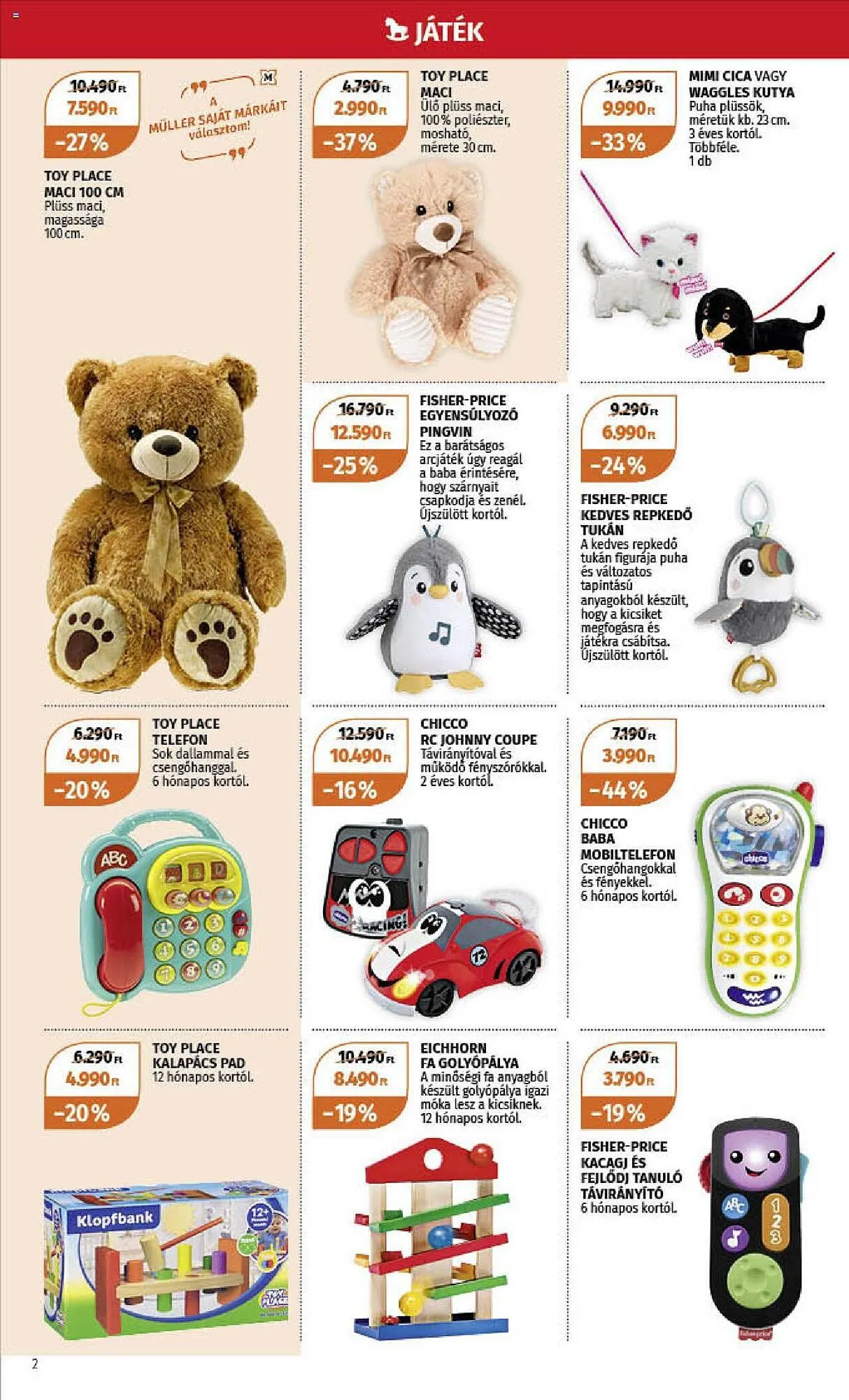 Katalógus Müller akciós újság november 27.-tól december 10.-ig 2023. - Oldal 2