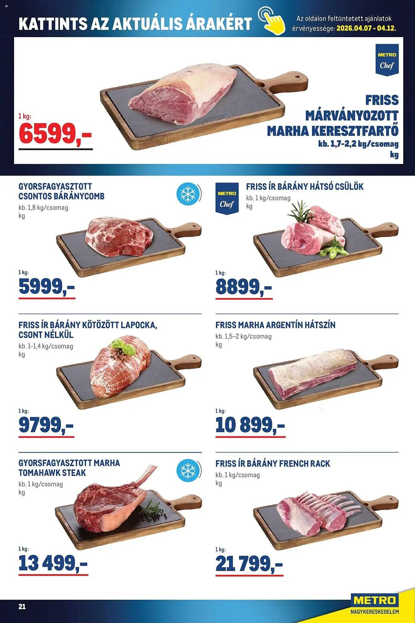Katalógus Metro akciós újság április 7.-tól április 30.-ig 2026. - Oldal 21