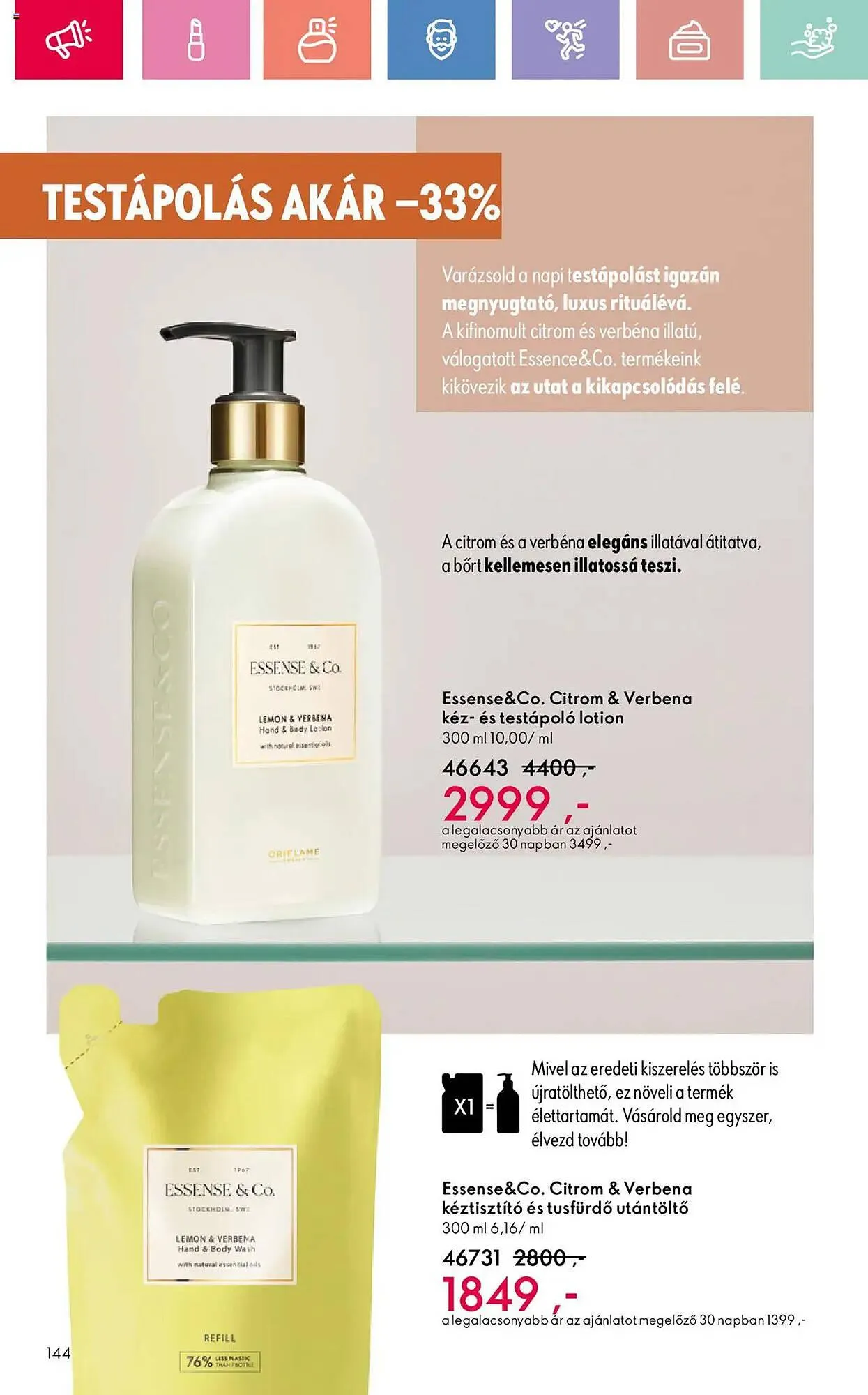 Katalógus Oriflame akciós újság augusztus 17.-tól szeptember 6.-ig 2025. - Oldal 144