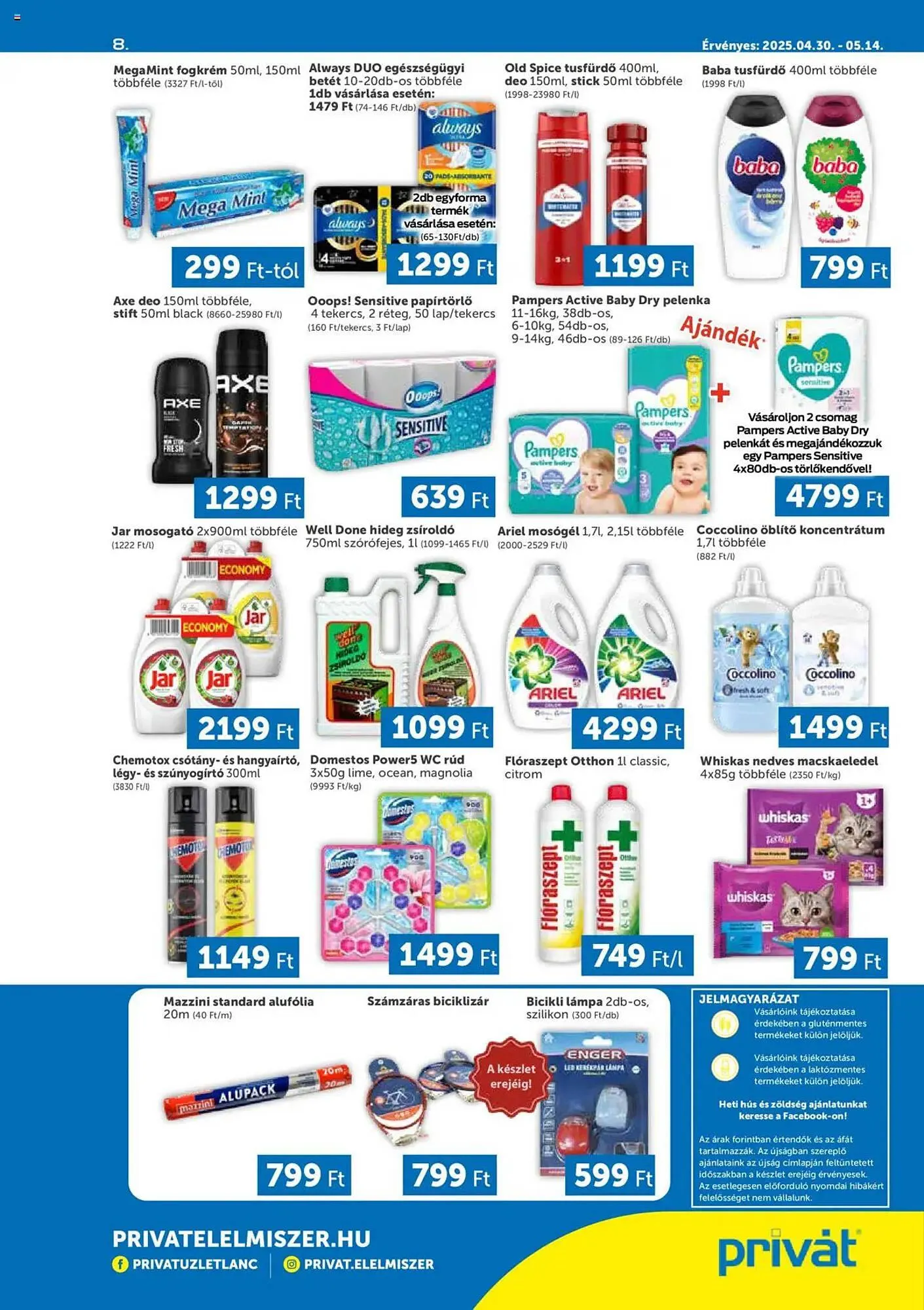 Katalógus PRIVÁT akciós újság április 30.-tól május 14.-ig 2025. - Oldal 8