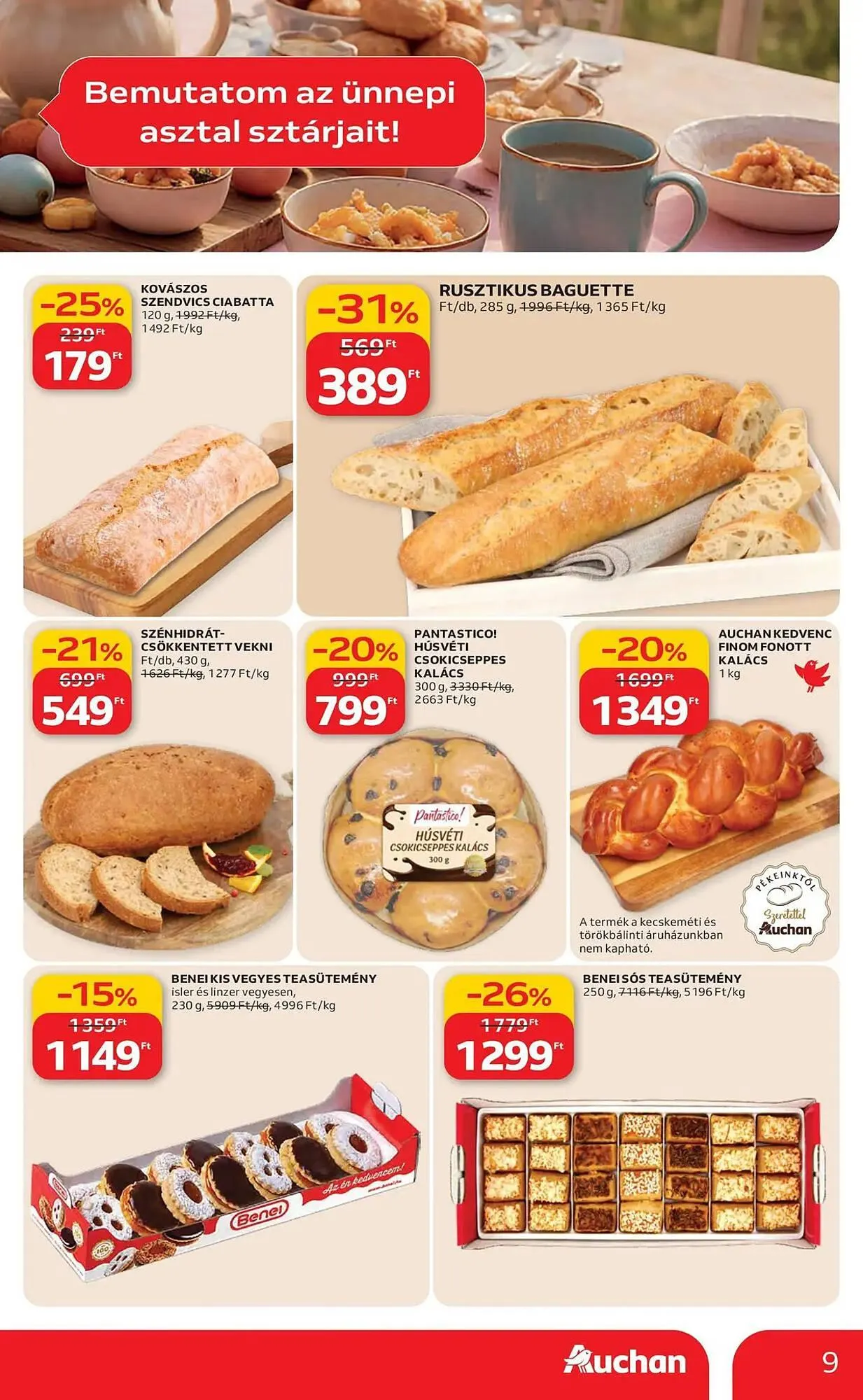 Katalógus Auchan akciós újság március 19.-tól március 25.-ig 2026. - Oldal 9
