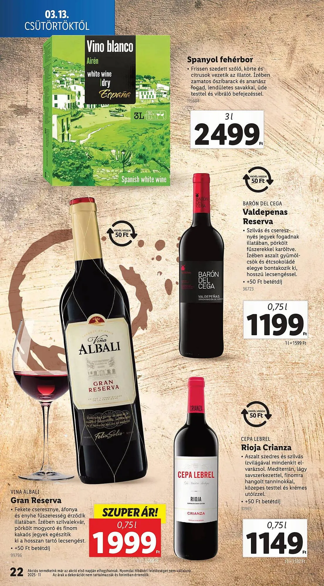 Katalógus Lidl akciós újság március 13.-tól március 19.-ig 2025. - Oldal 22