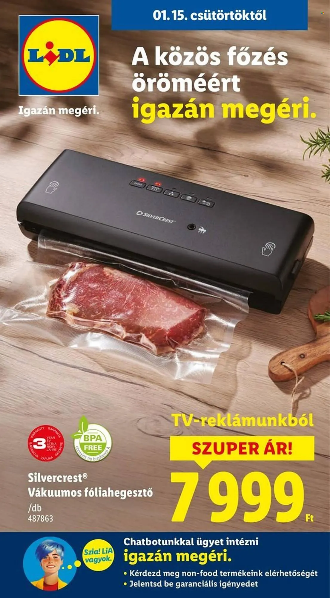Katalógus Lidl akciós újság január 15.-tól január 21.-ig 2026. - Oldal 1