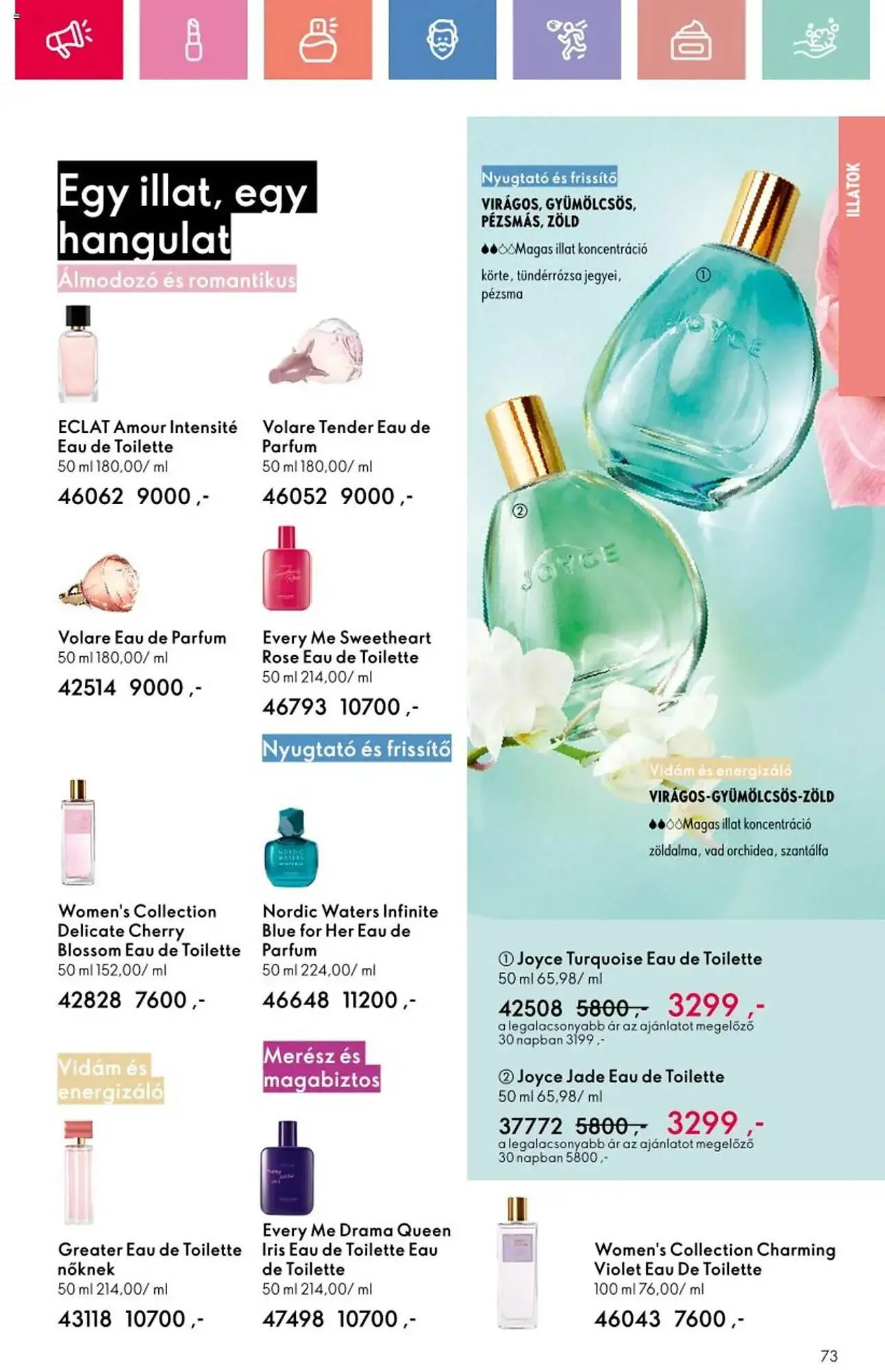 Katalógus Oriflame akciós újság július 6.-tól július 26.-ig 2025. - Oldal 73