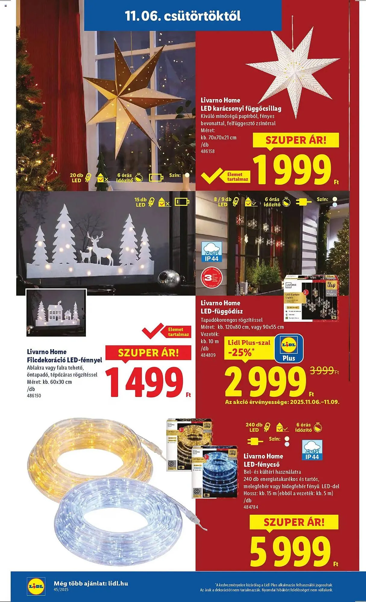 Katalógus Lidl akciós újság november 6.-tól december 28.-ig 2025. - Oldal 4