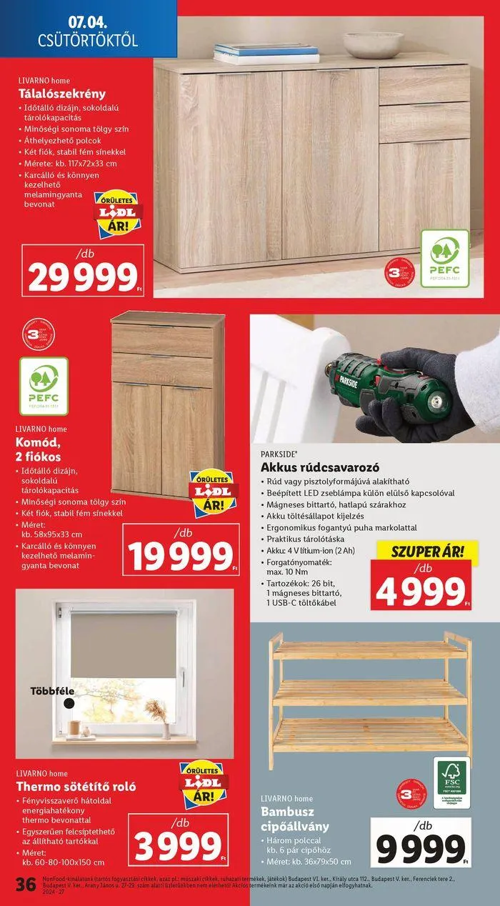 Katalógus Minden Jót, Jó Áron július 5.-tól július 10.-ig 2024. - Oldal 36