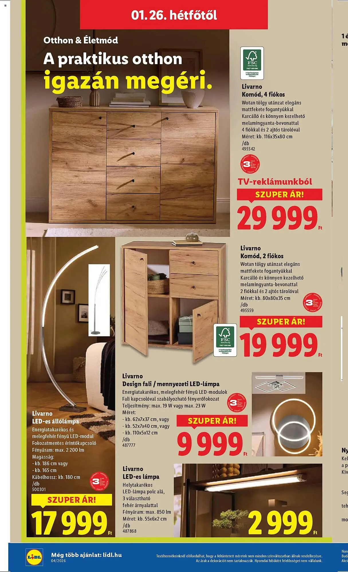 Katalógus Lidl akciós újság január 22.-tól január 28.-ig 2026. - Oldal 38