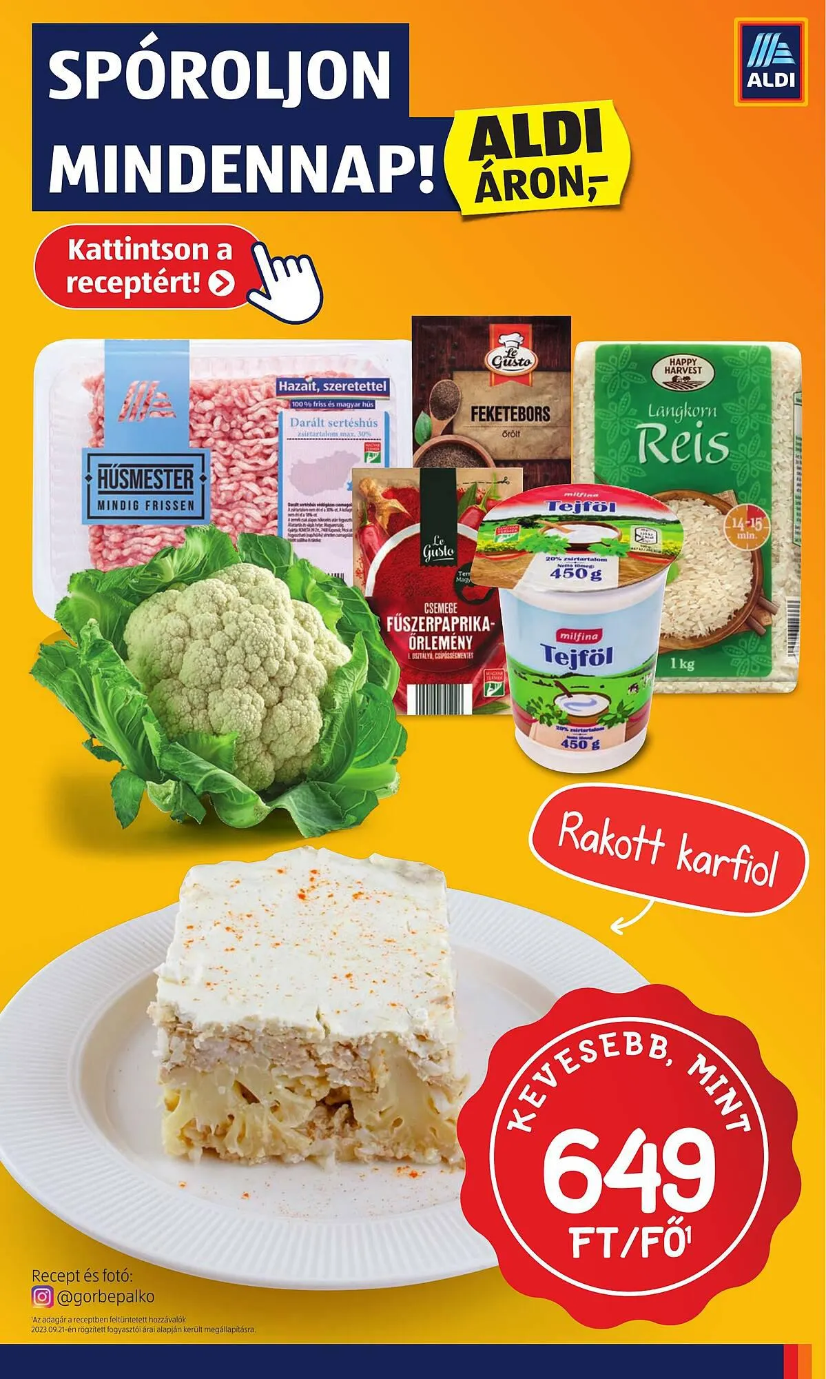 Katalógus ALDI akciós újság szeptember 21.-tól szeptember 27.-ig 2023. - Oldal 7