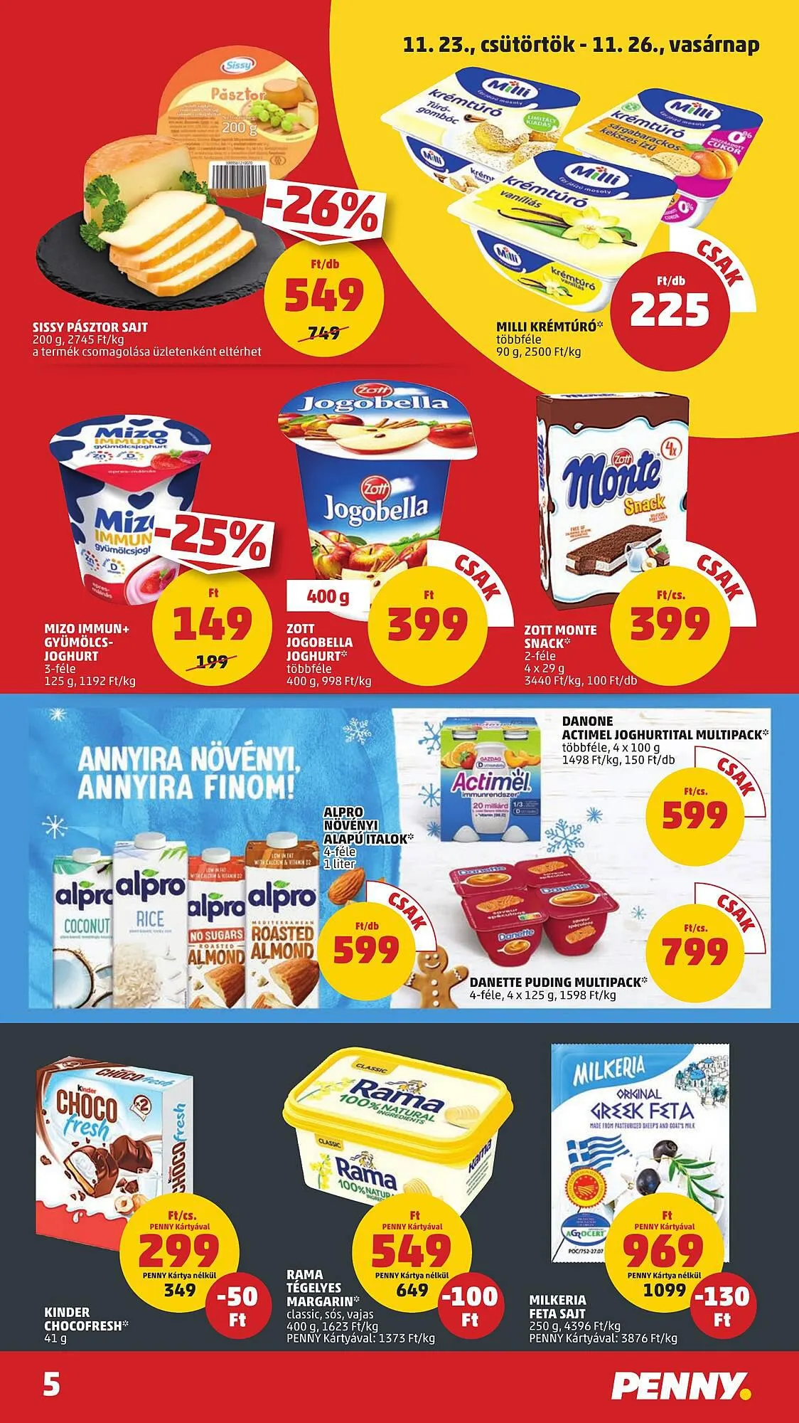 Katalógus PENNY akciós újság november 23.-tól november 29.-ig 2023. - Oldal 5