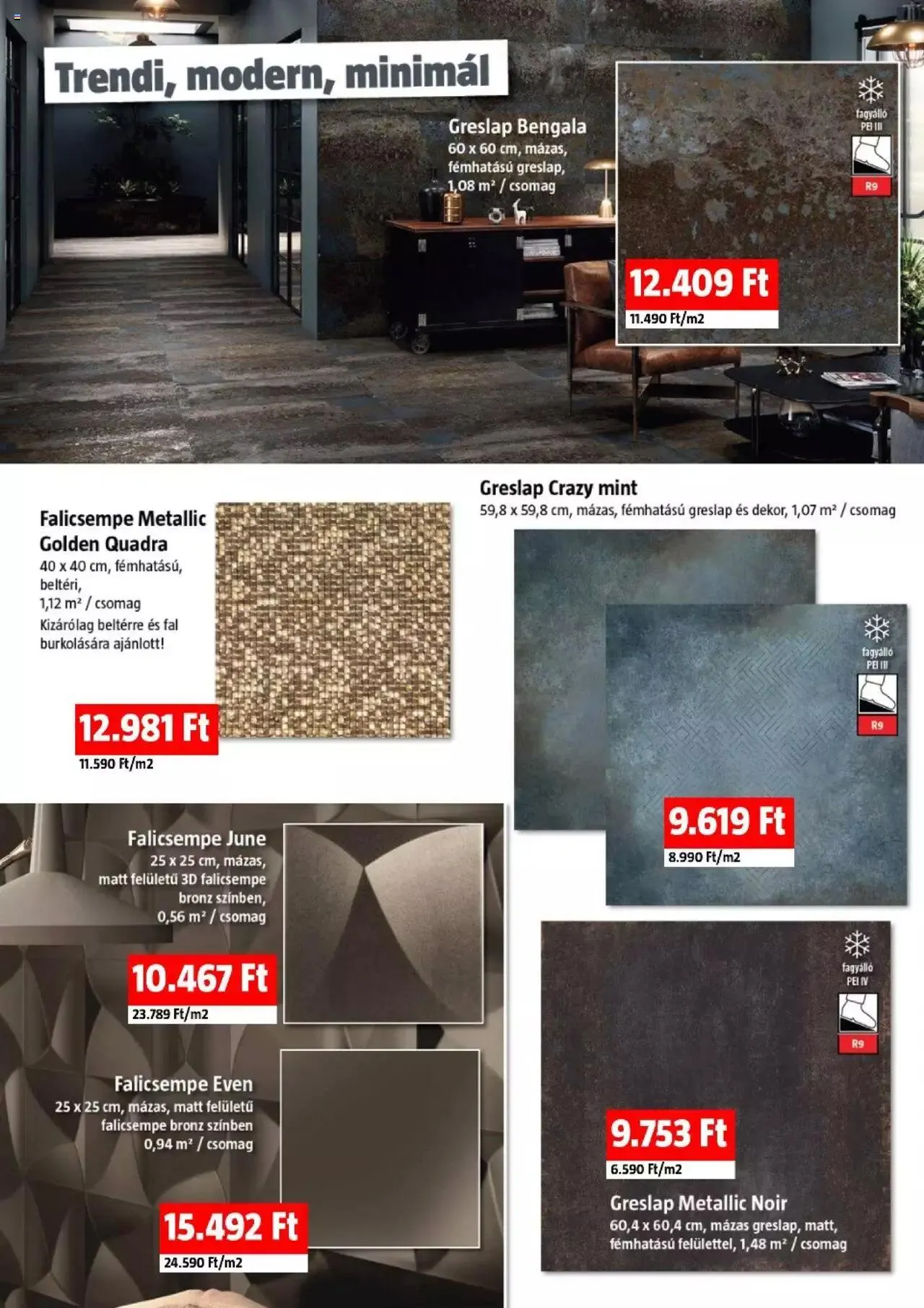 Katalógus Bauhaus - Csempék, padlólapok január 5.-tól december 31.-ig 2023. - Oldal 8