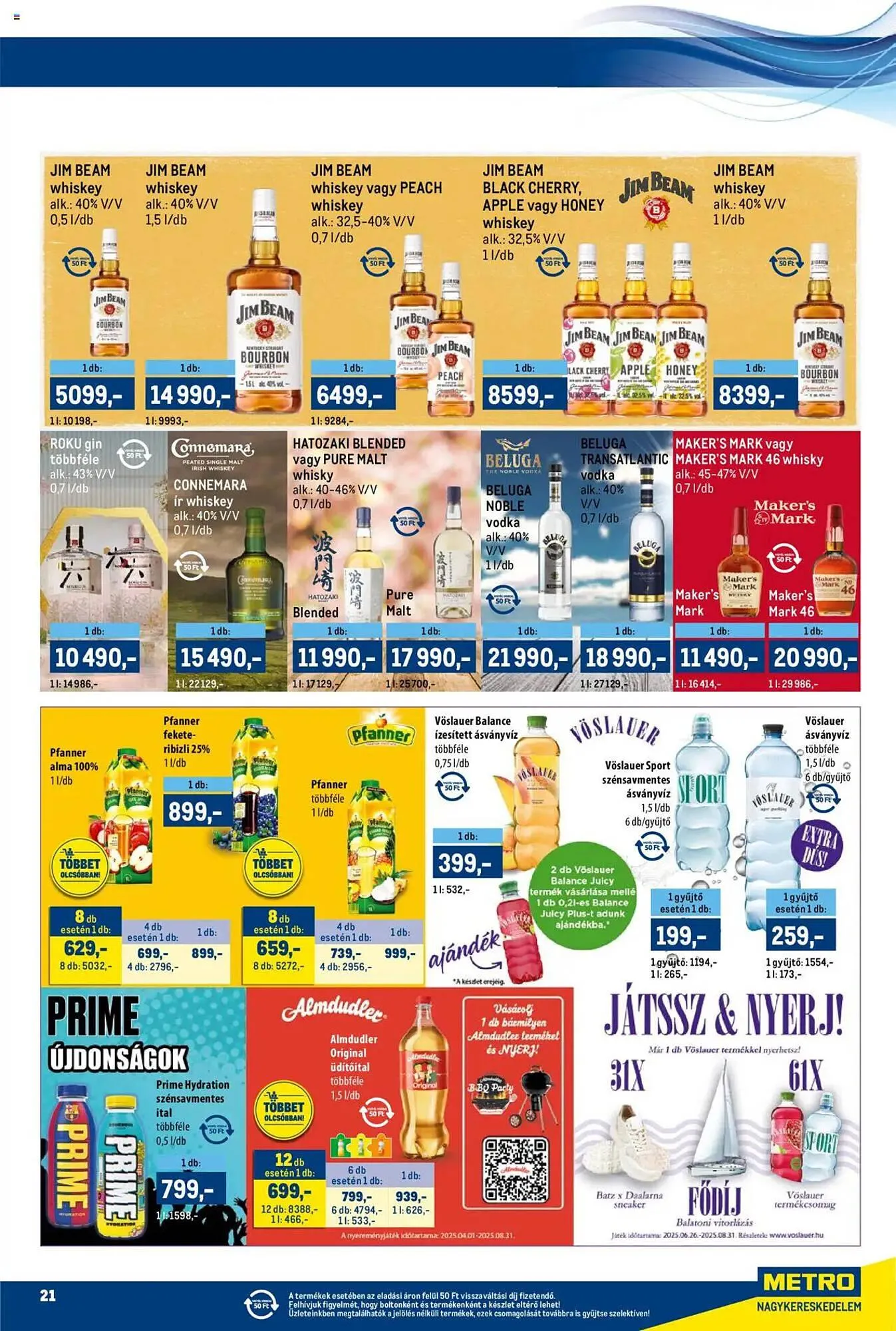 Katalógus Metro akciós újság augusztus 1.-tól augusztus 14.-ig 2025. - Oldal 21