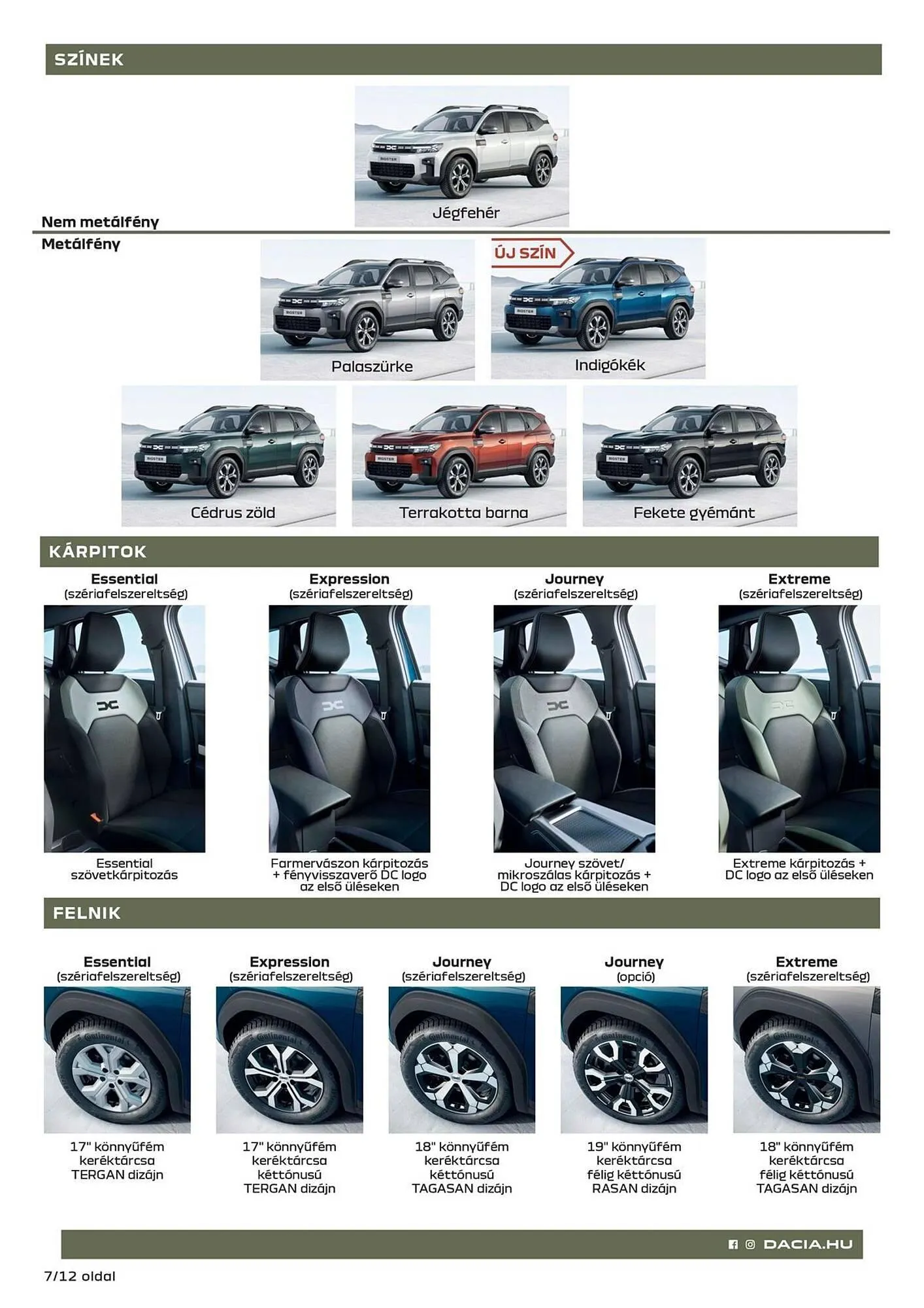 Katalógus Dacia akciós újság március 18.-tól május 5.-ig 2025. - Oldal 7