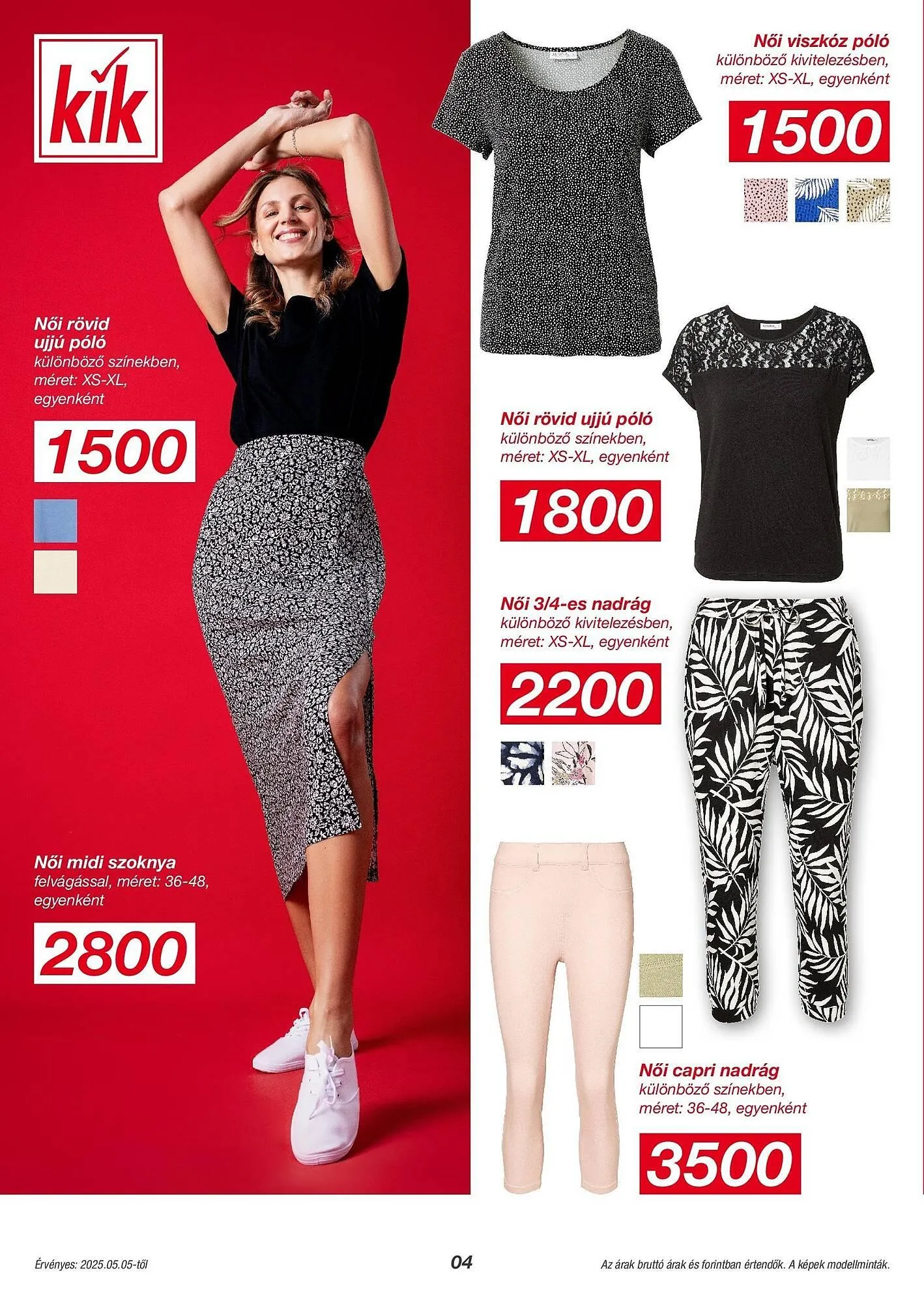 Katalógus Kik akciós újság május 4.-tól május 11.-ig 2025. - Oldal 3