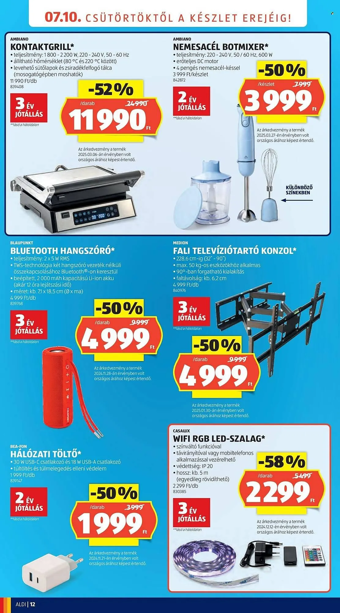 Katalógus ALDI akciós újság július 10.-tól július 16.-ig 2025. - Oldal 12
