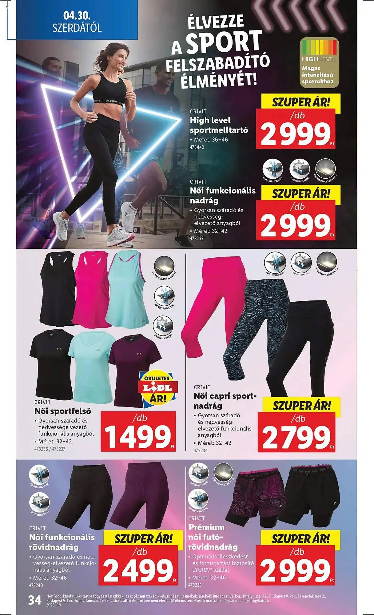 Katalógus Lidl akciós újság április 30.-tól május 7.-ig 2025. - Oldal 34
