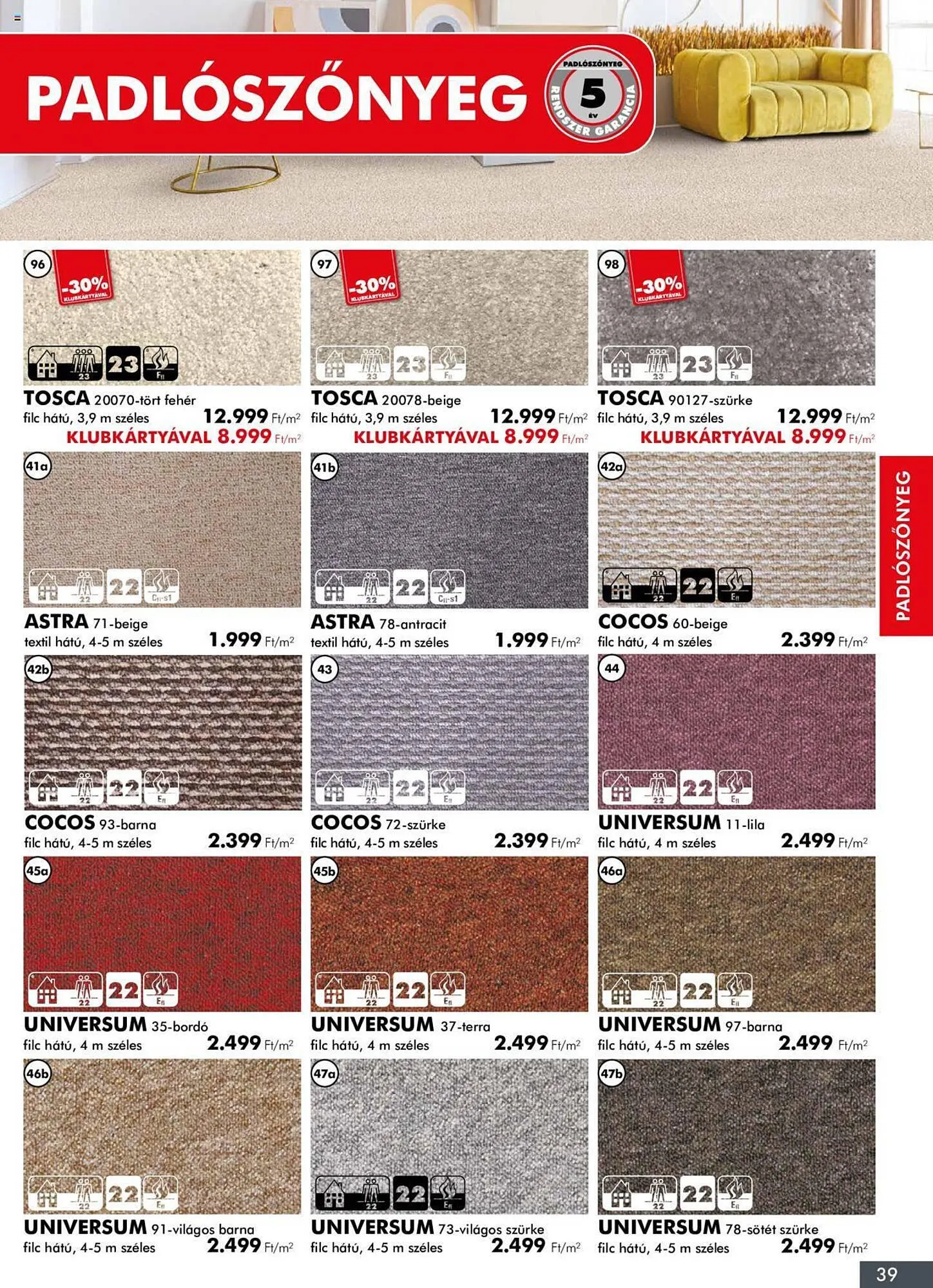 Katalógus Diego akciós újság április 3.-tól augusztus 31.-ig 2023. - Oldal 39
