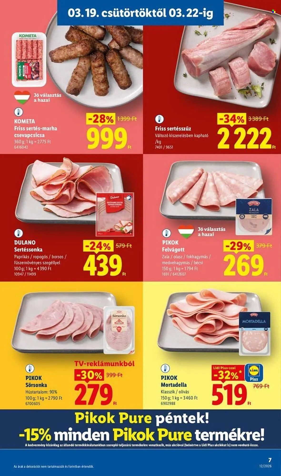 Katalógus Lidl akciós újság március 19.-tól március 25.-ig 2026. - Oldal 7