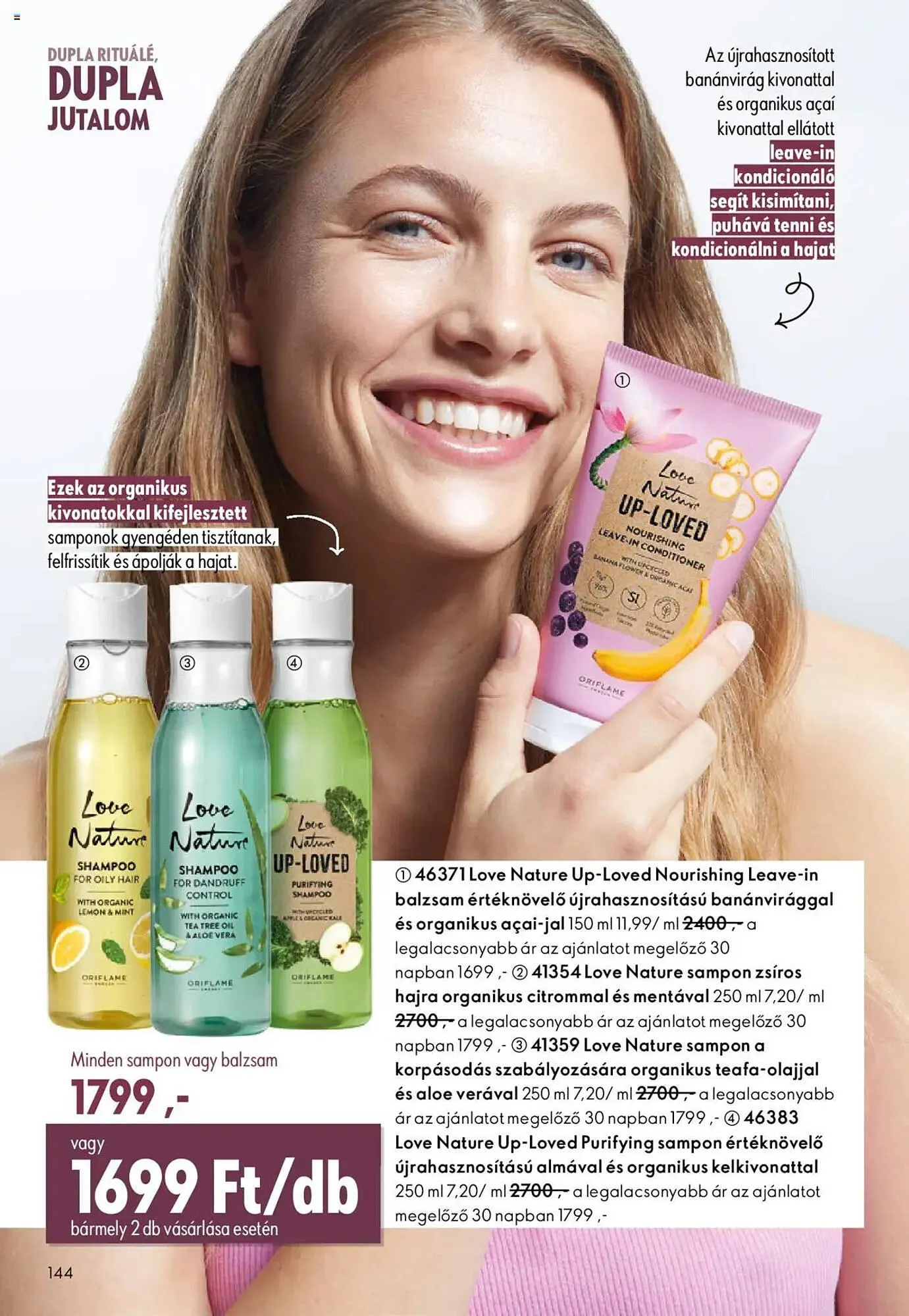 Katalógus Oriflame katalógus október 1.-tól október 21.-ig 2025. - Oldal 144