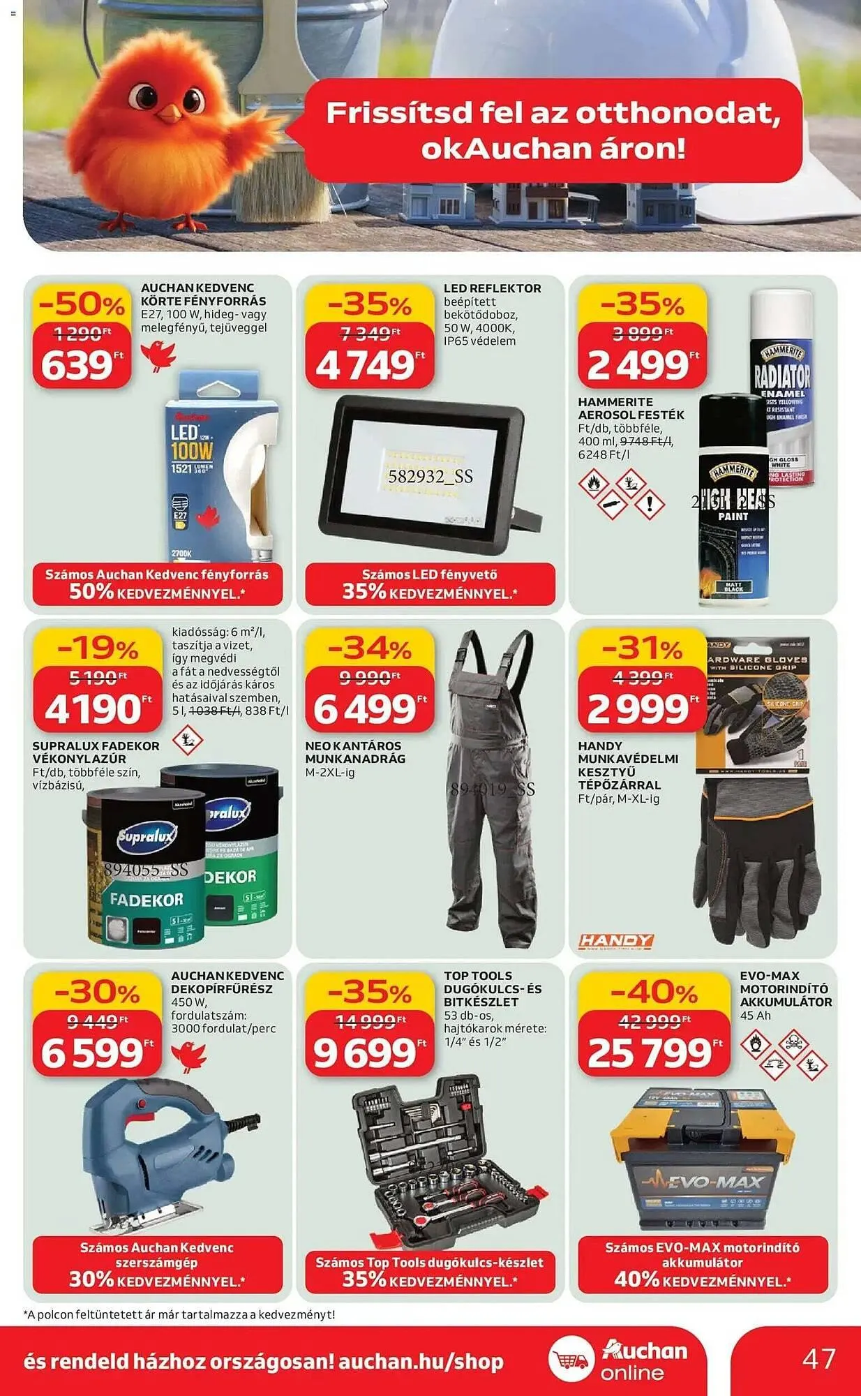Katalógus Auchan akciós újság február 19.-tól február 25.-ig 2026. - Oldal 47