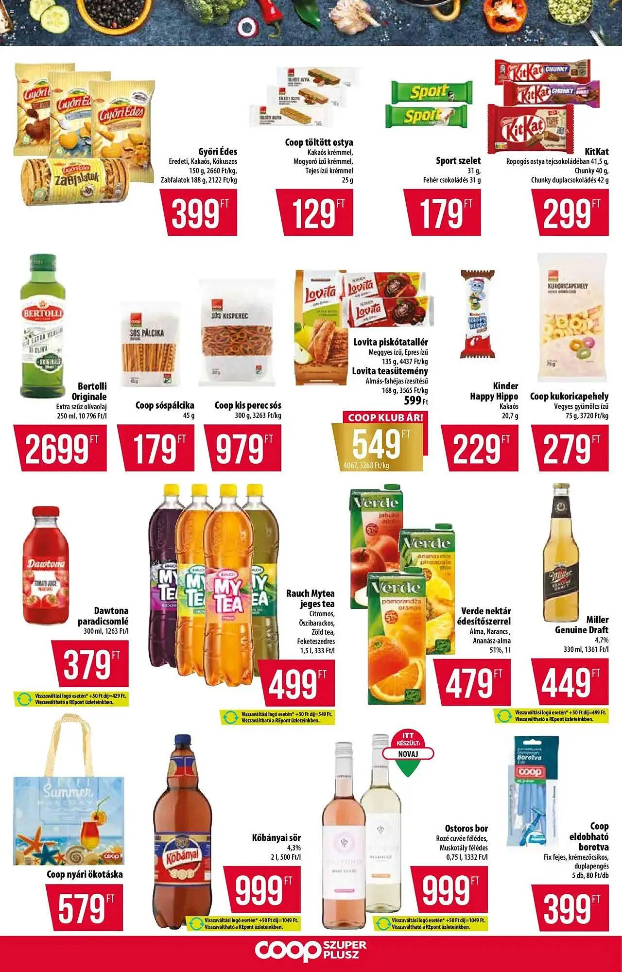 Katalógus Coop akciós újság június 5.-tól június 11.-ig 2025. - Oldal 34
