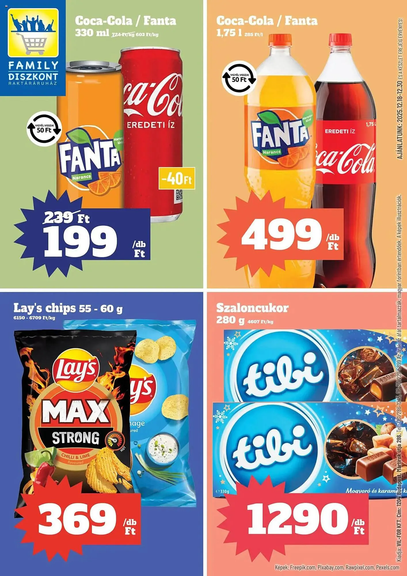 Katalógus Family Diszkont akciós újság december 18.-tól december 30.-ig 2025. - Oldal 1