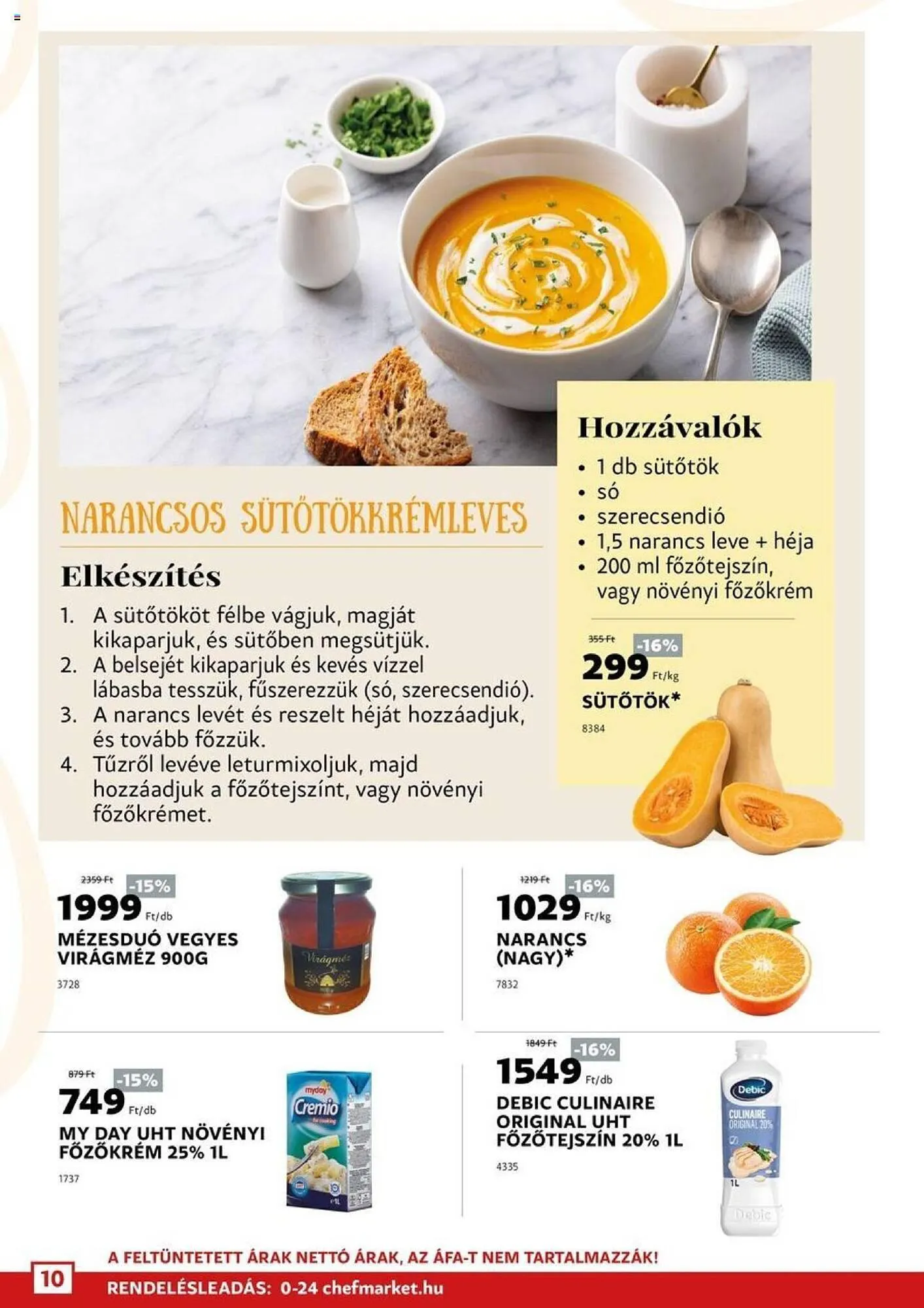 Katalógus Chef Market akciós újság november 1.-tól november 30.-ig 2023. - Oldal 10