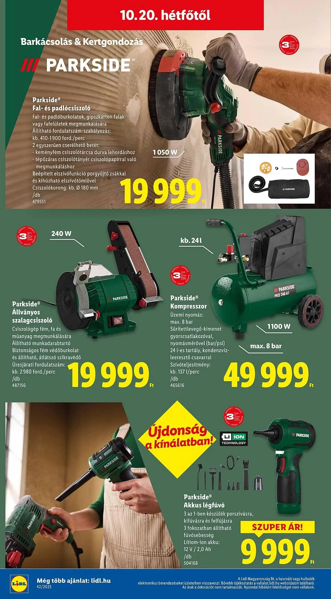 Katalógus Lidl akciós újság október 16.-tól október 21.-ig 2025. - Oldal 18