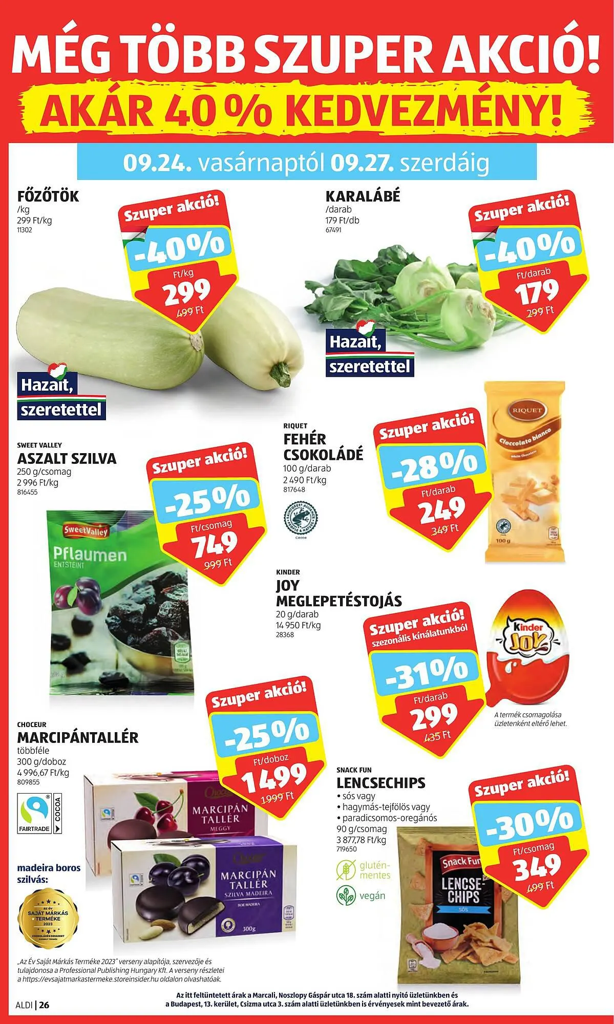 Katalógus ALDI akciós újság szeptember 21.-tól szeptember 27.-ig 2023. - Oldal 30
