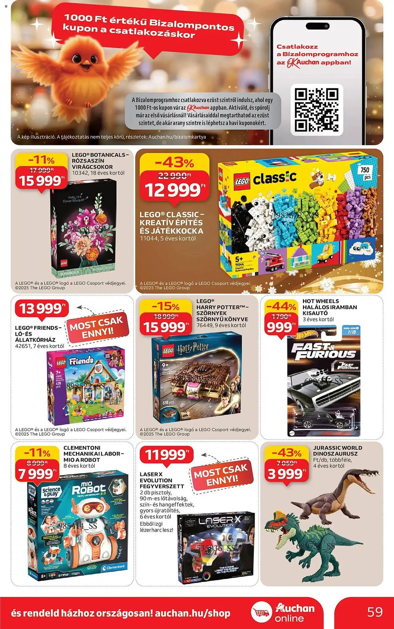 Katalógus Auchan akciós újság december 18.-tól december 24.-ig 2025. - Oldal 59