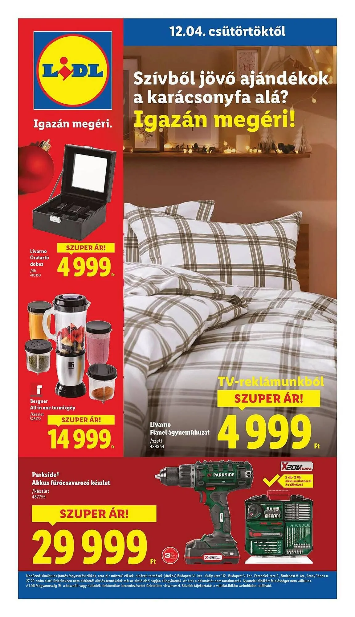 Katalógus Lidl akciós újság december 4.-tól december 28.-ig 2025. - Oldal 22