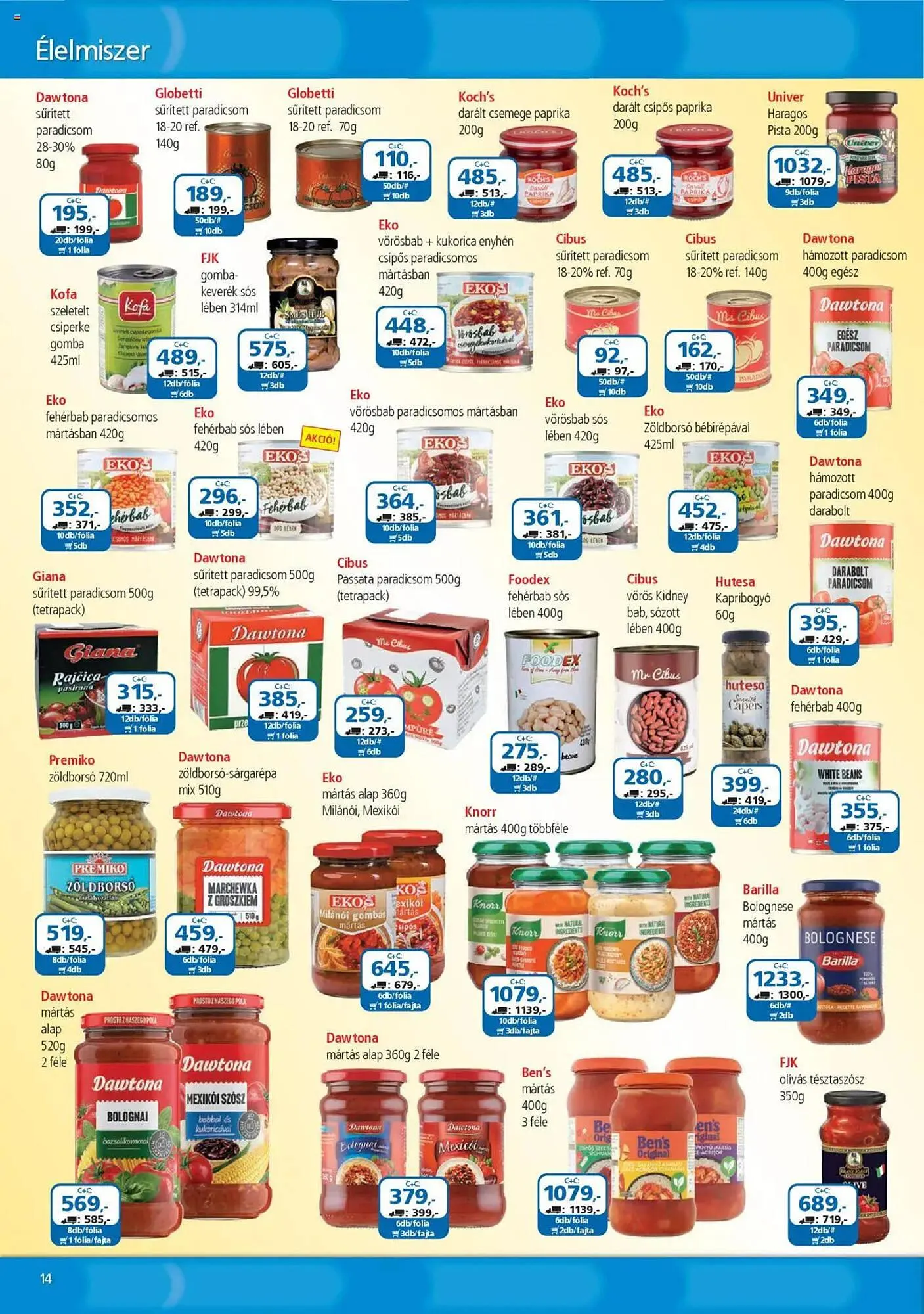 Katalógus ÁRKLUB akciós újság augusztus 1.-tól augusztus 31.-ig 2025. - Oldal 14