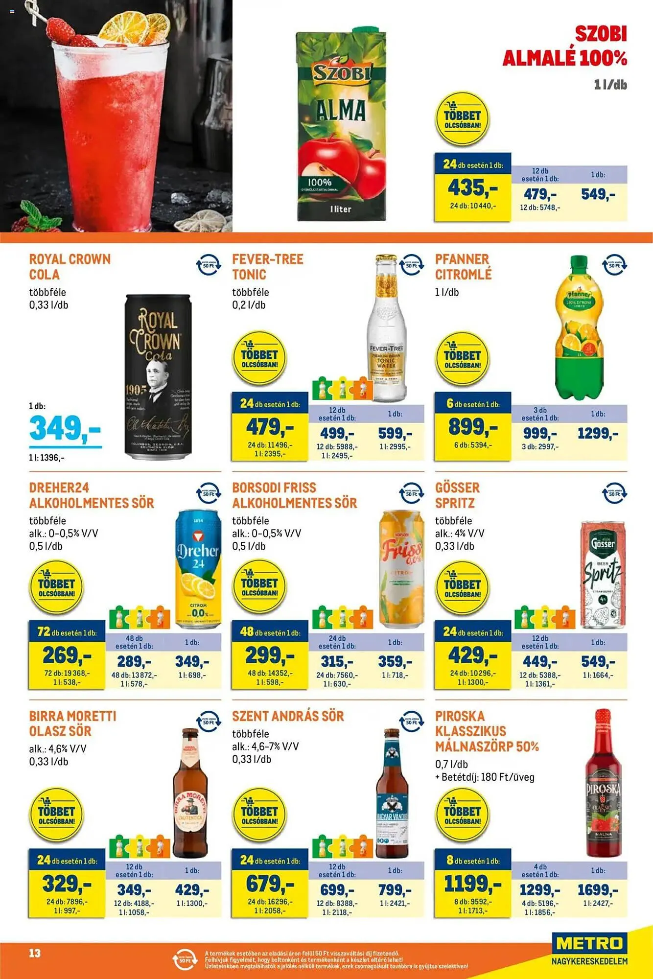 Katalógus Metro akciós újság július 1.-tól július 31.-ig 2025. - Oldal 13