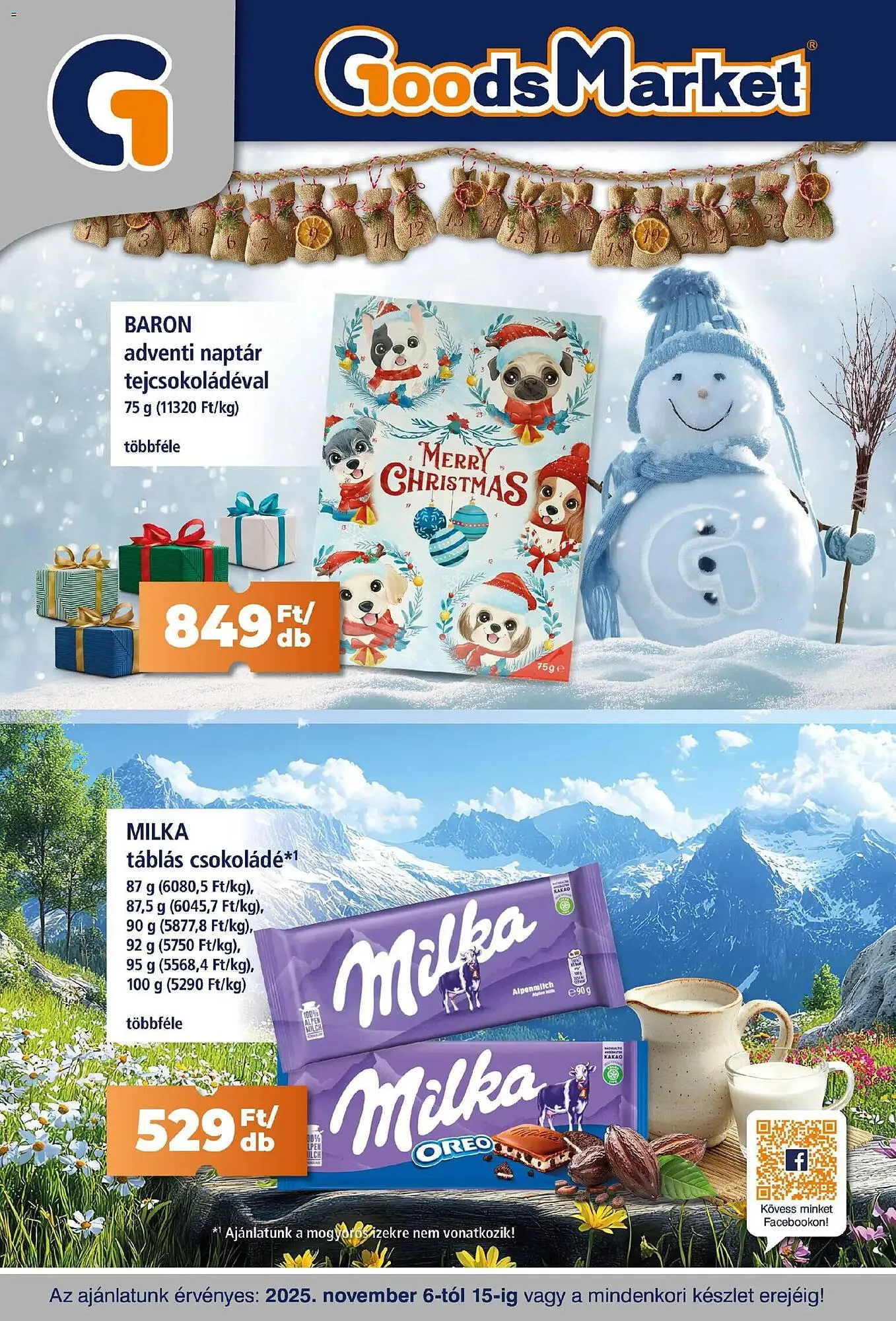 Katalógus Goods Market akciós újság november 6.-tól november 15.-ig 2025. - Oldal 1