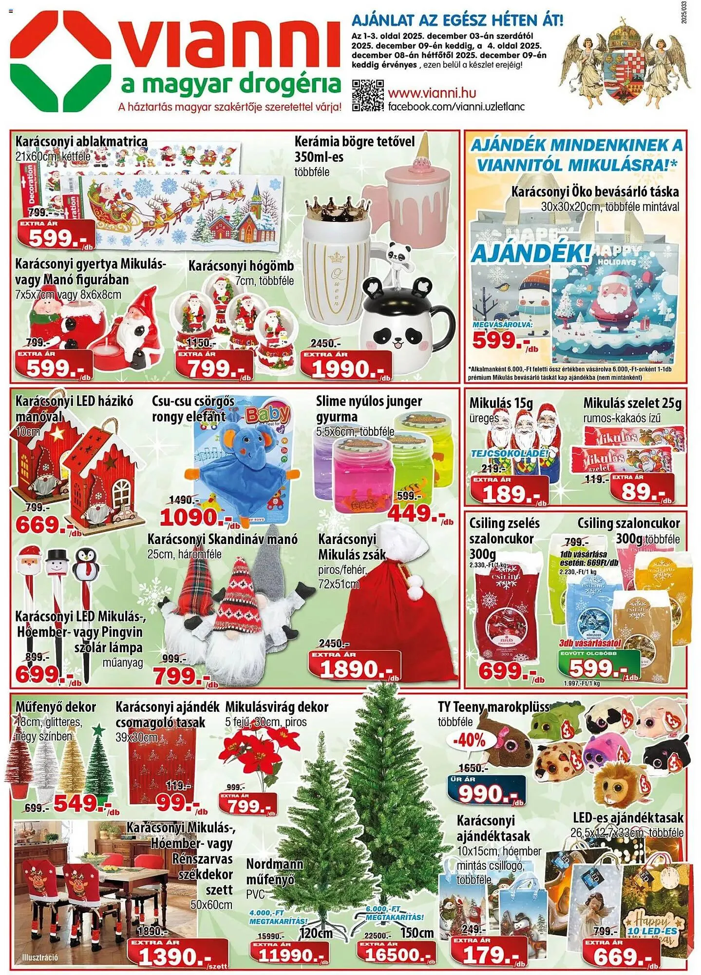Vianni Drogéria akciós újság - 1