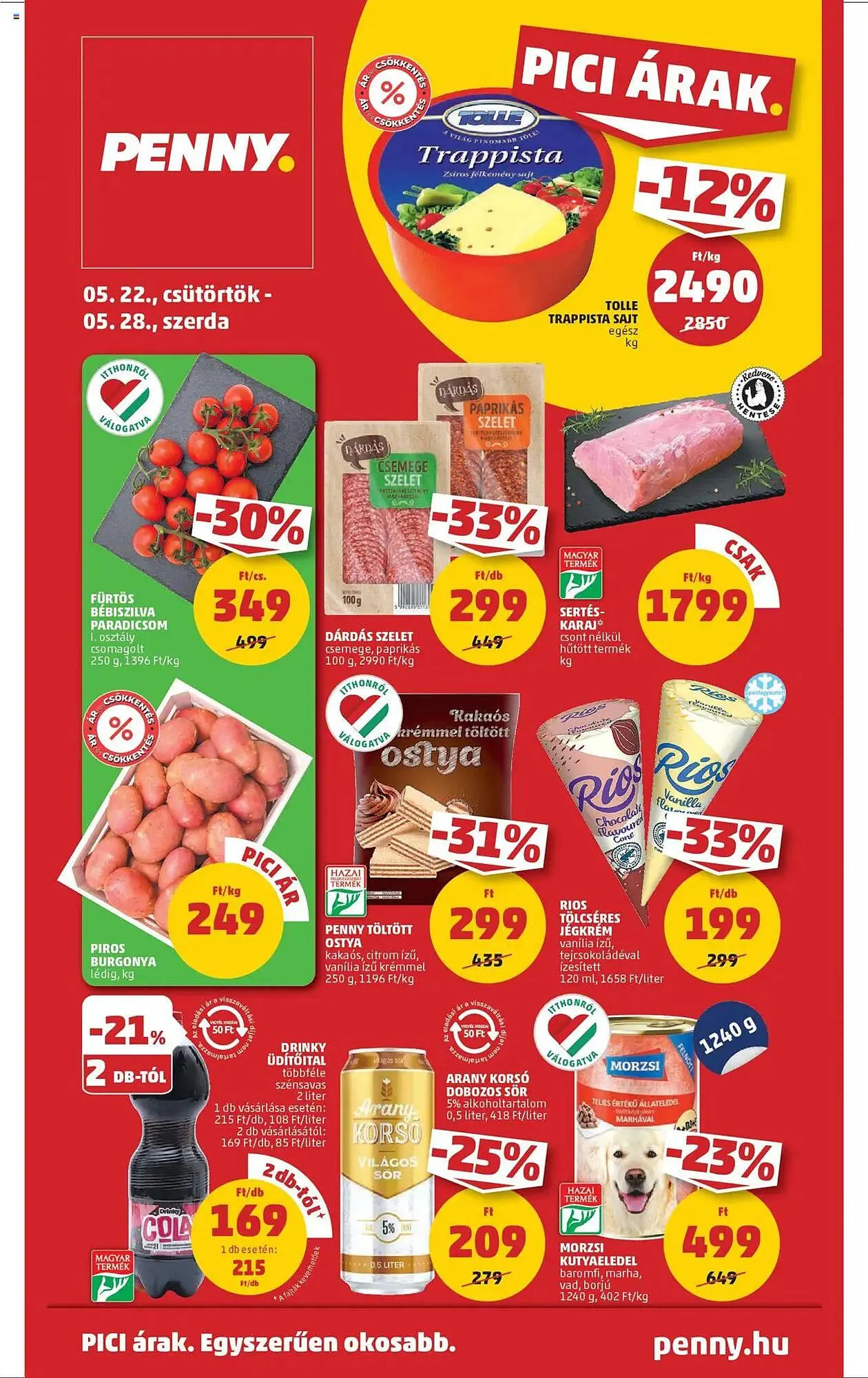 Katalógus PENNY akciós újság május 22.-tól május 28.-ig 2025. - Oldal 1