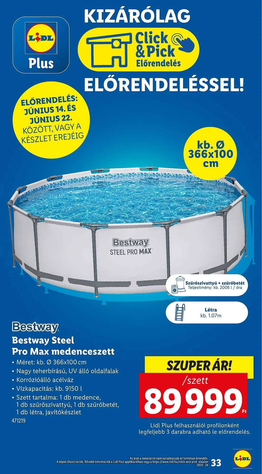 Katalógus Lidl akciós újság június 12.-tól június 18.-ig 2025. - Oldal 33