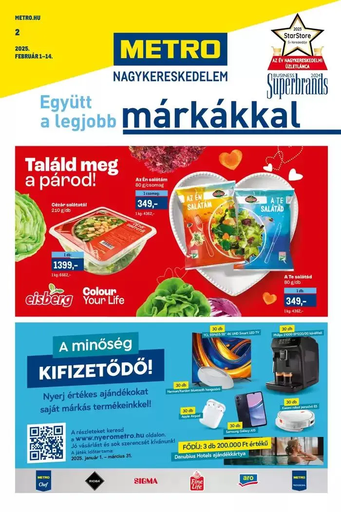 Katalógus Márkák katalógus 2025/02 február 1.-tól február 14.-ig 2025. - Oldal 1