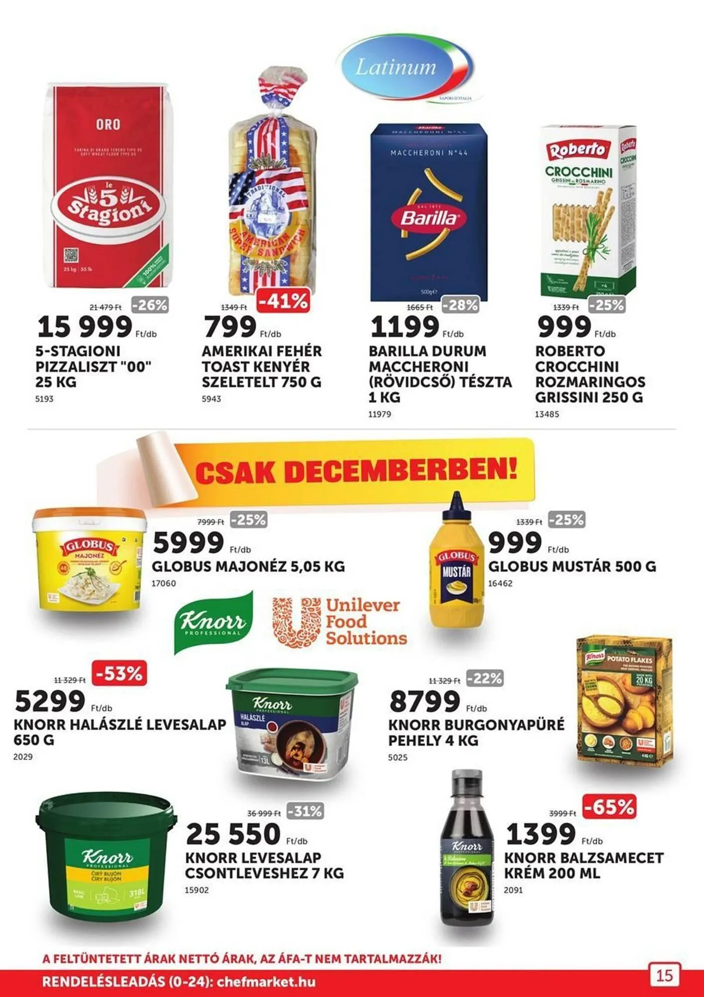Katalógus Chef Market akciós újság december 1.-tól január 31.-ig 2026. - Oldal 15