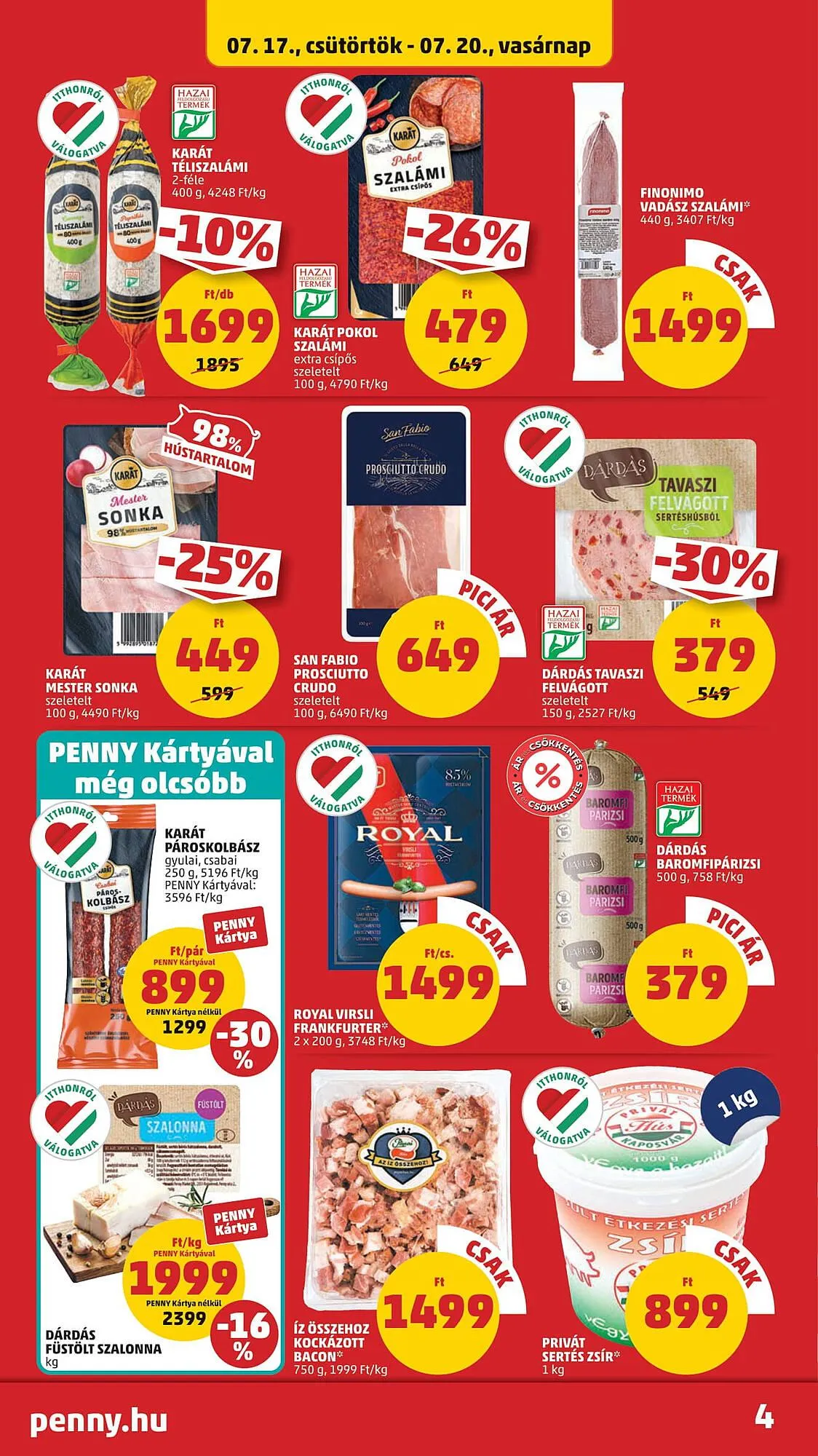 Katalógus PENNY akciós újság július 17.-tól július 23.-ig 2025. - Oldal 4