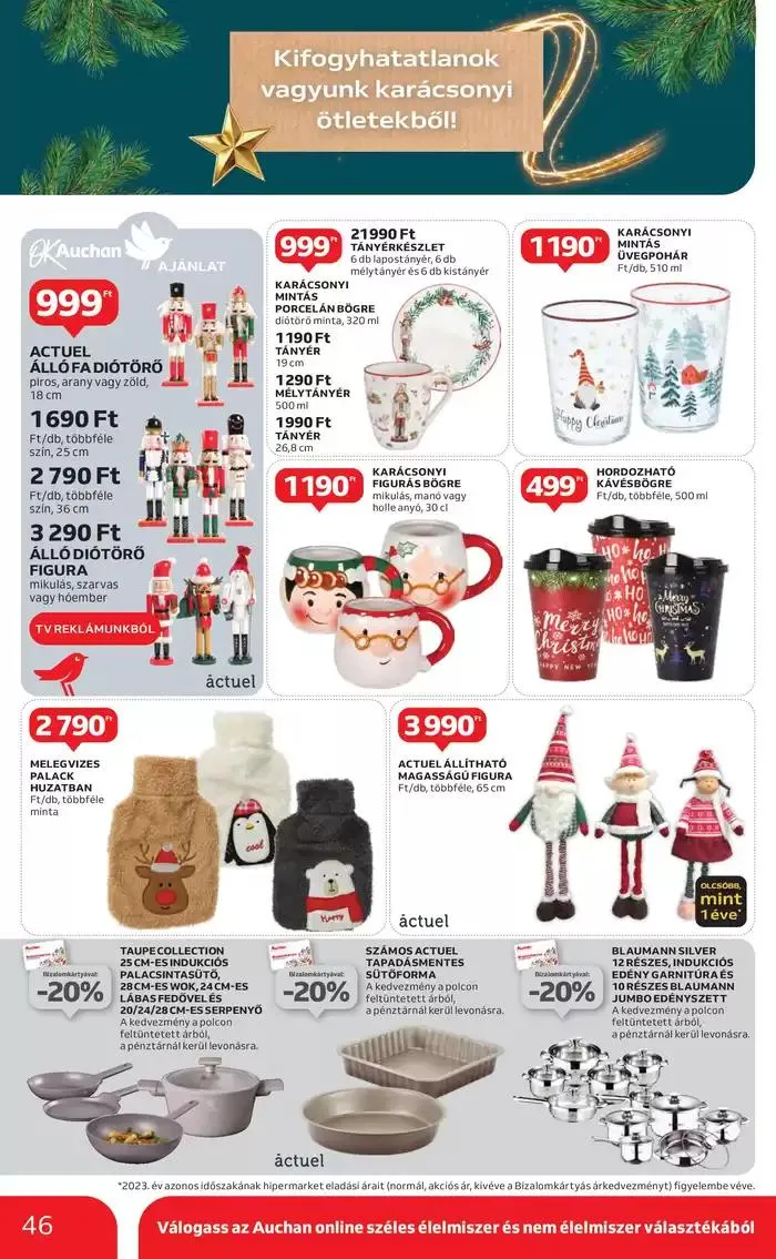Katalógus Catalog Auchan október 28.-tól november 6.-ig 2024. - Oldal 46