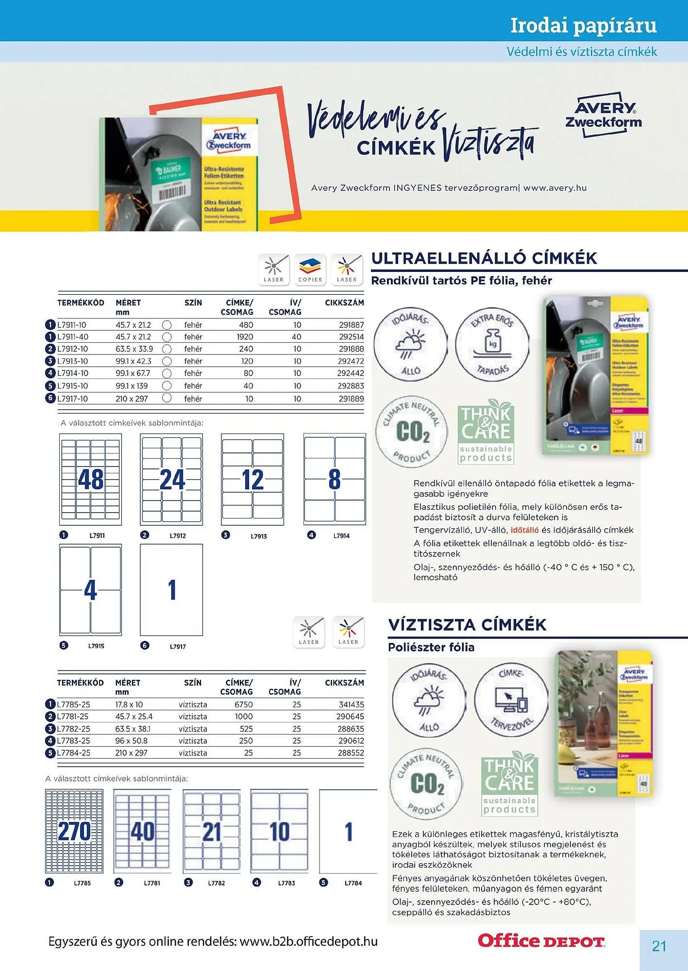 Katalógus Office Depot akciós újság május 9.-tól december 31.-ig 2026. - Oldal 21